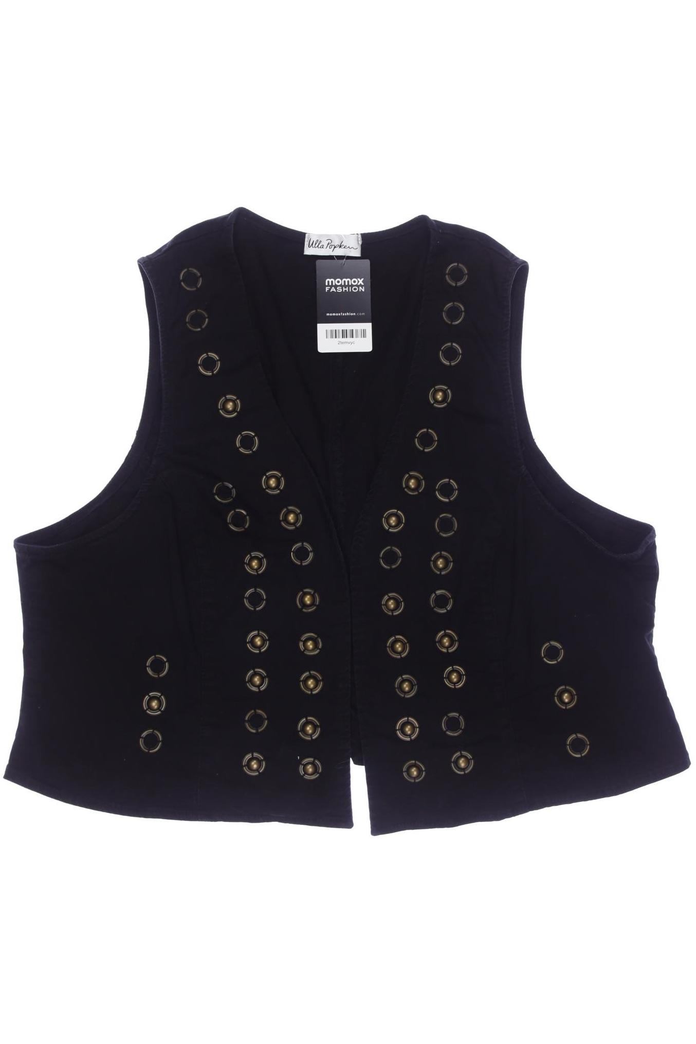 

Ulla Popken Damen Weste, schwarz, Gr. 46