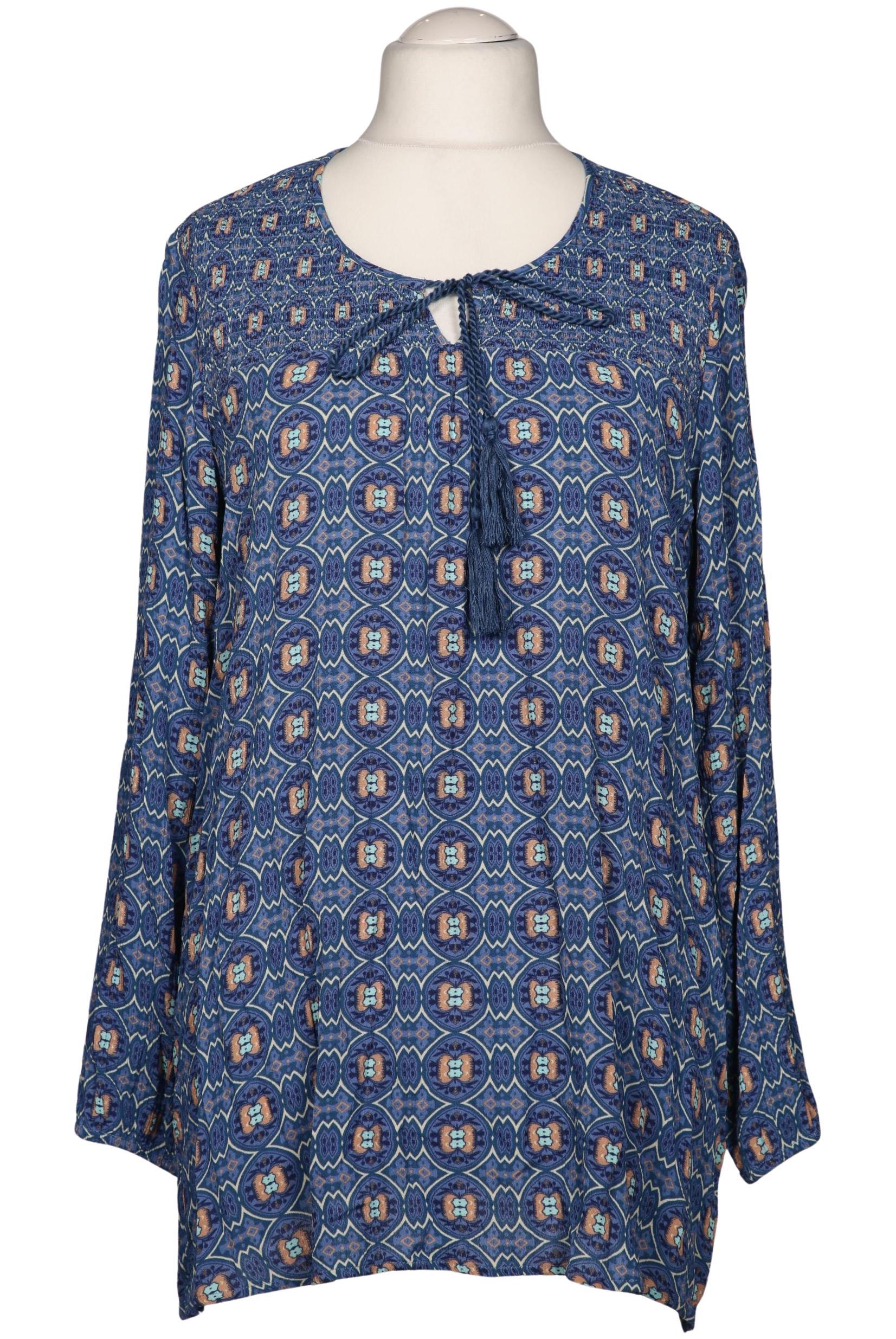 

Ulla Popken Damen Bluse, blau, Gr. 42