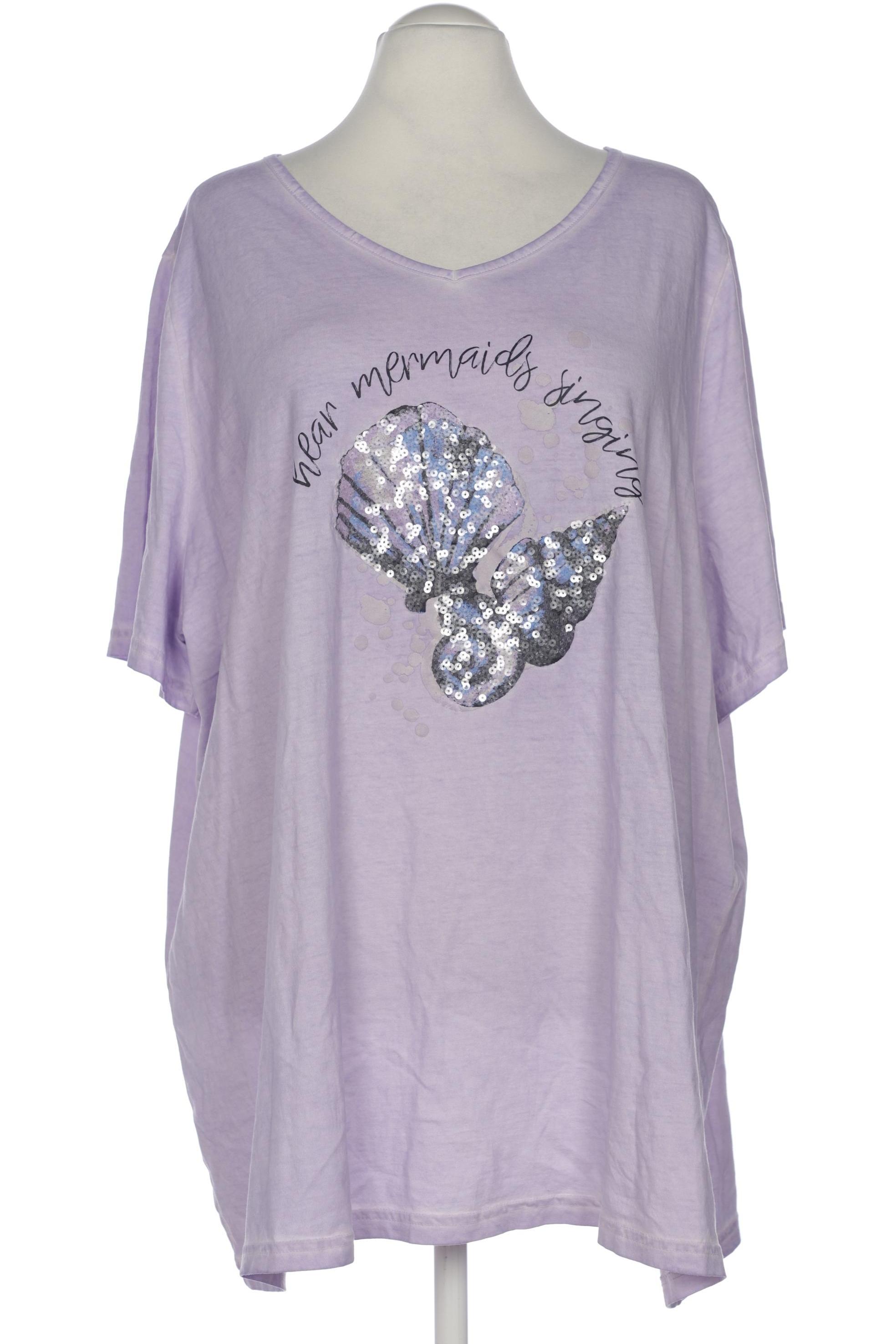 

Ulla Popken Damen T-Shirt, flieder, Gr. 54