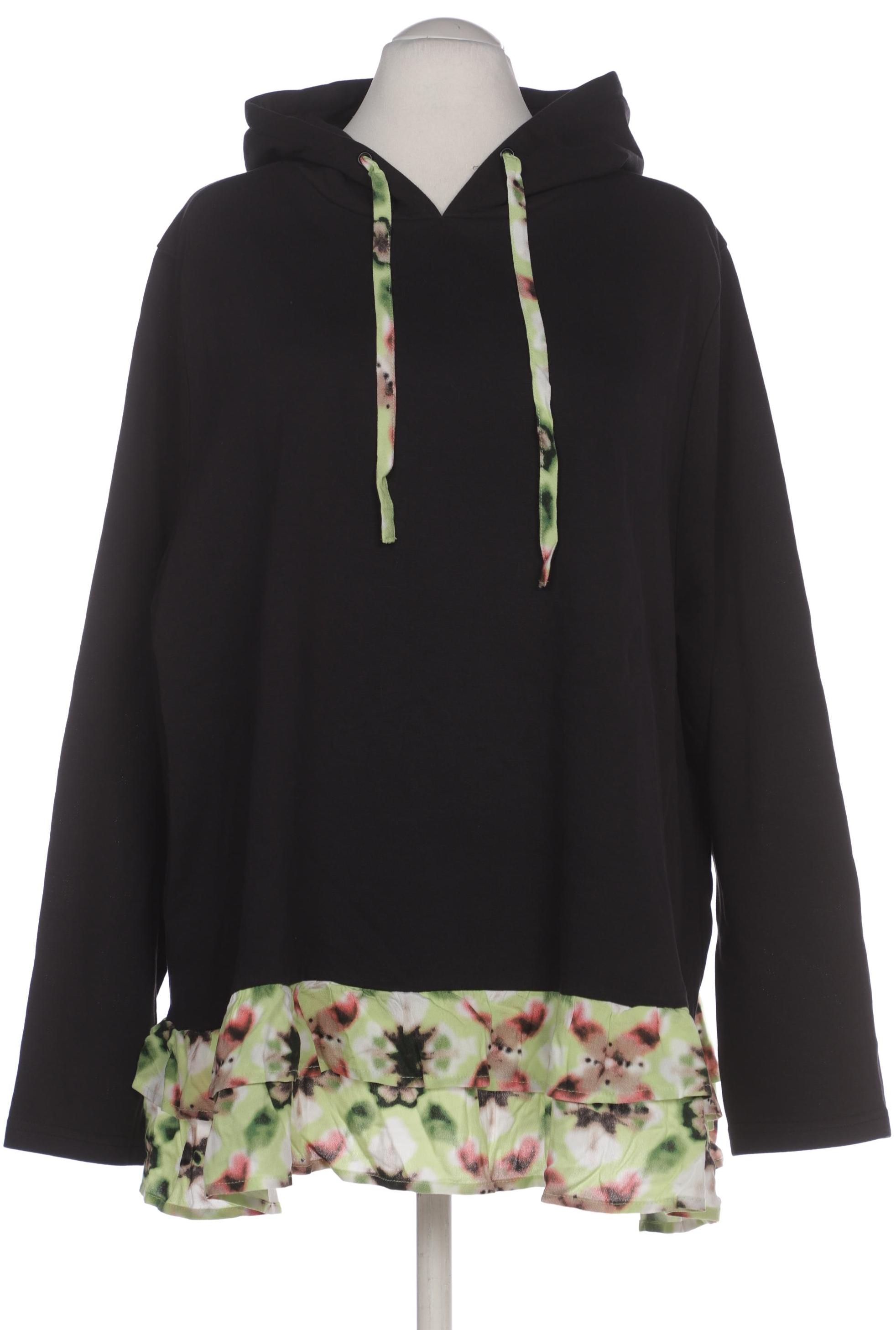 

Ulla Popken Damen Kapuzenpullover, schwarz, Gr. 54