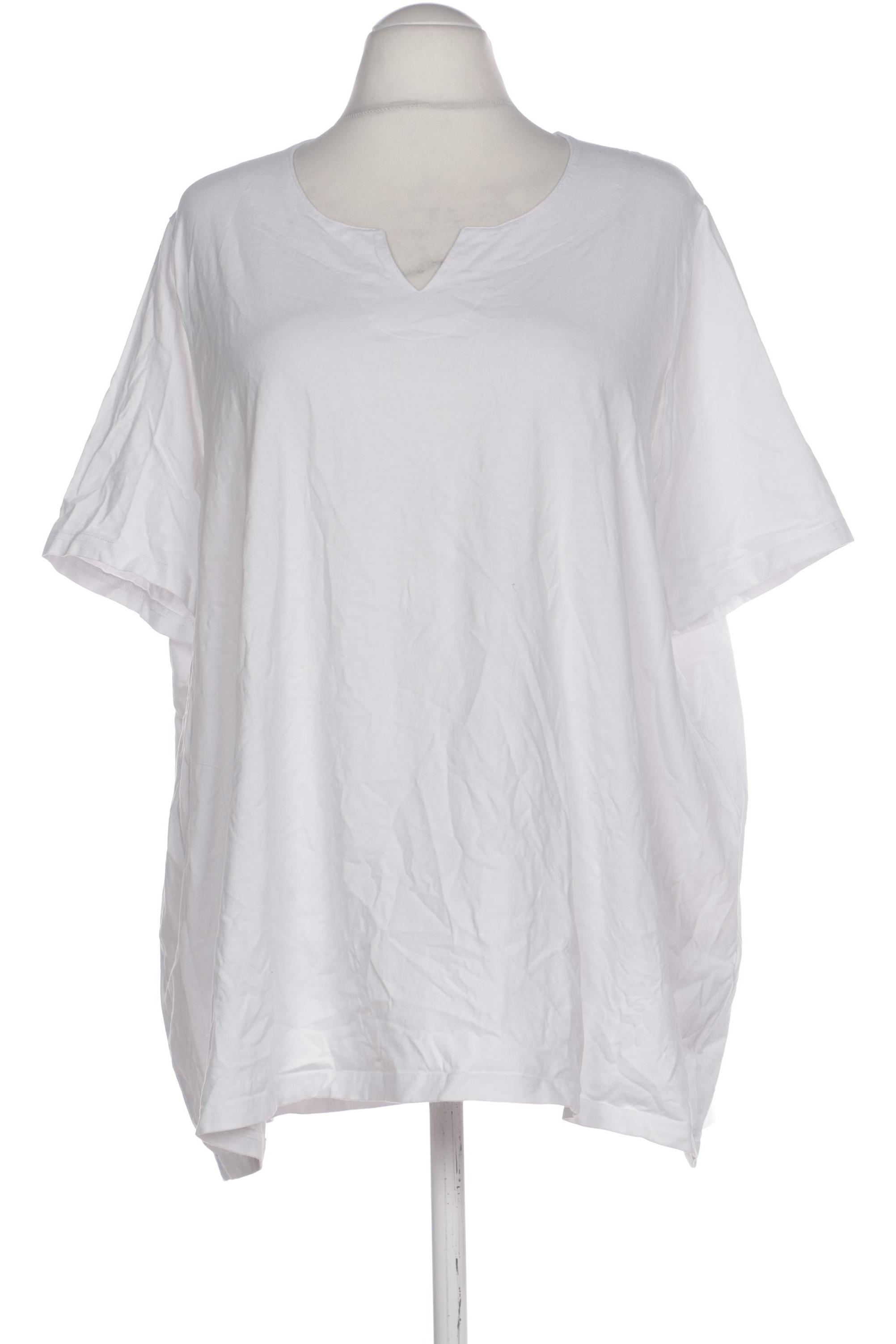 

Ulla Popken Damen T-Shirt, weiß, Gr. 54