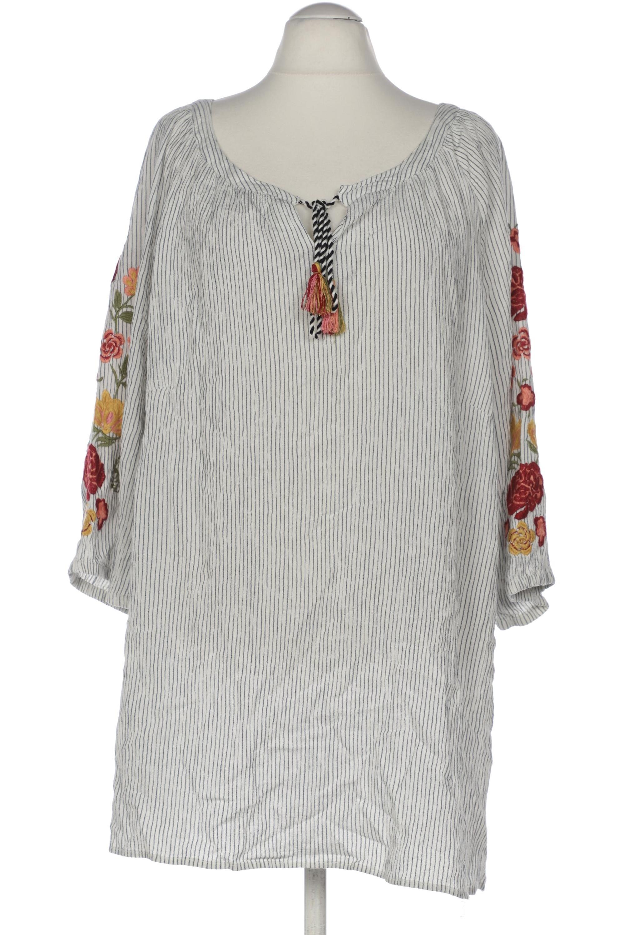 

Ulla Popken Damen Bluse, weiß, Gr. 58