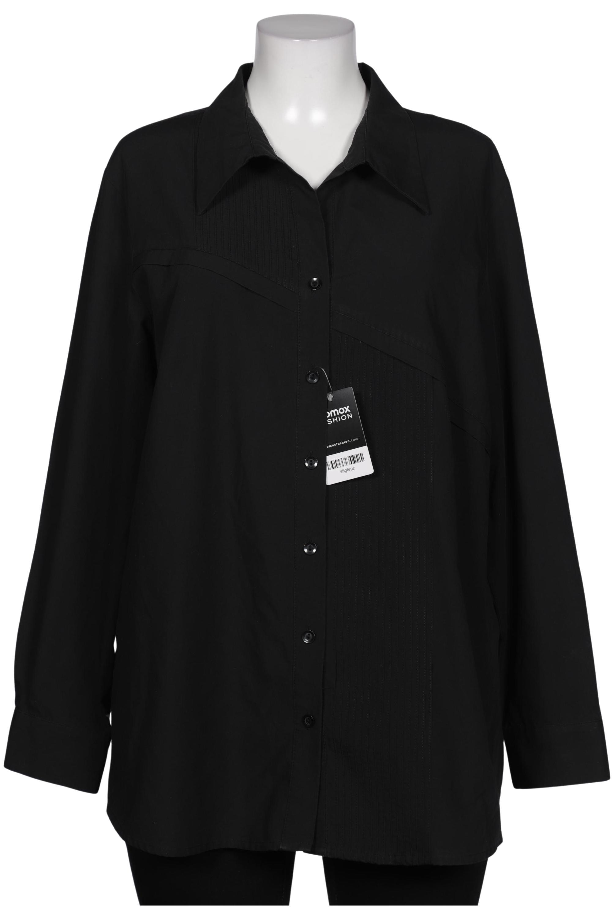 

Ulla Popken Damen Bluse, schwarz, Gr. 46