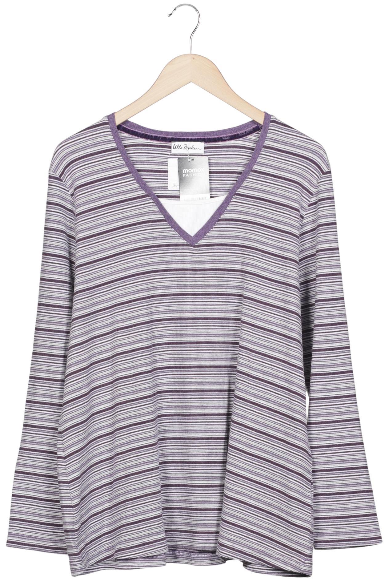 

Ulla Popken Damen Langarmshirt, flieder, Gr. 50