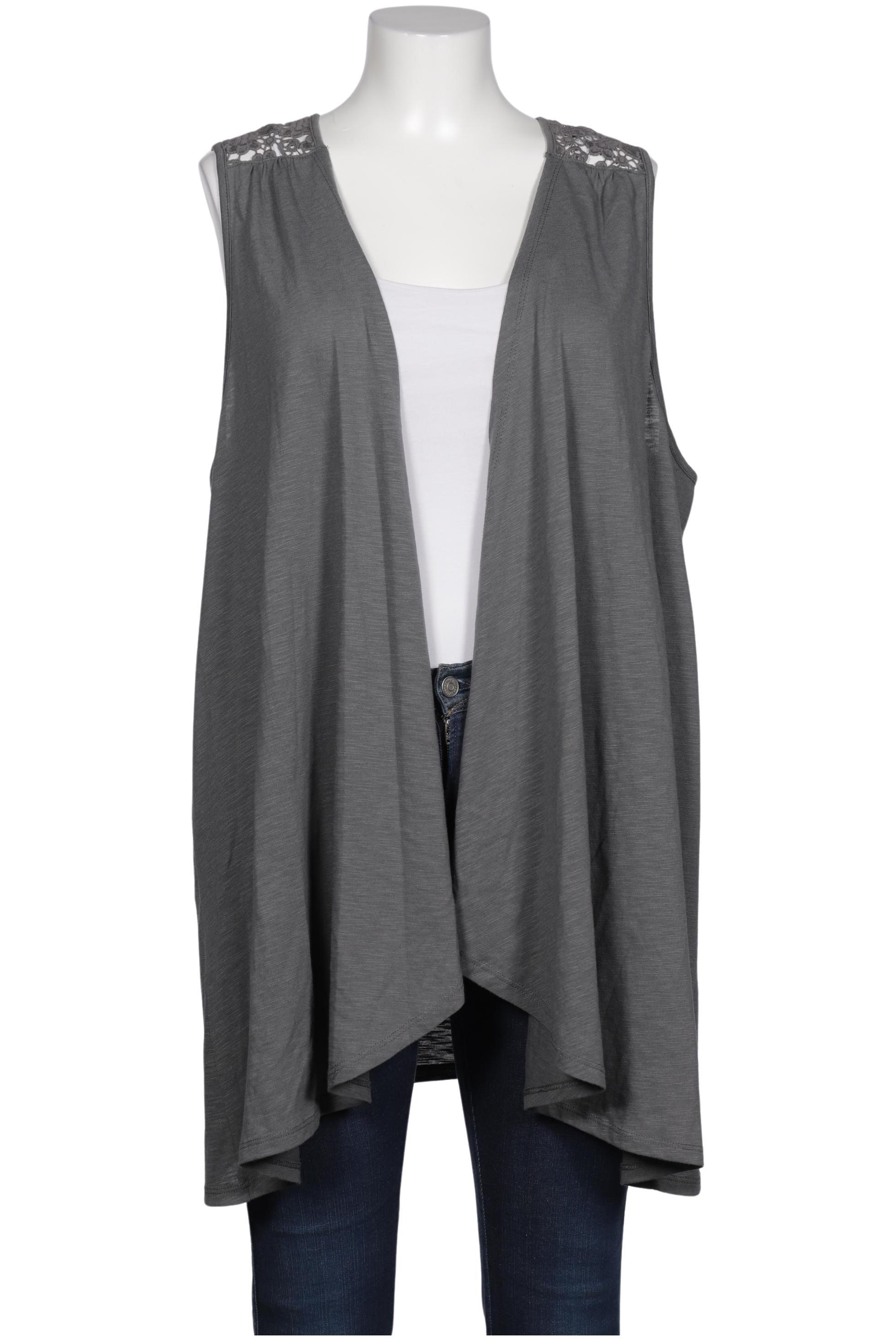 

Ulla Popken Damen Weste, grau, Gr. 50