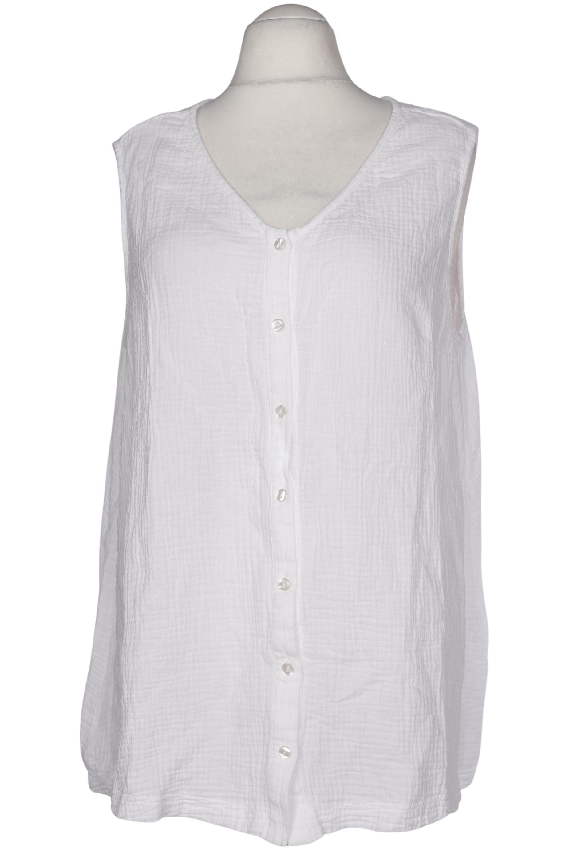

Ulla Popken Damen Top, weiß, Gr. 52