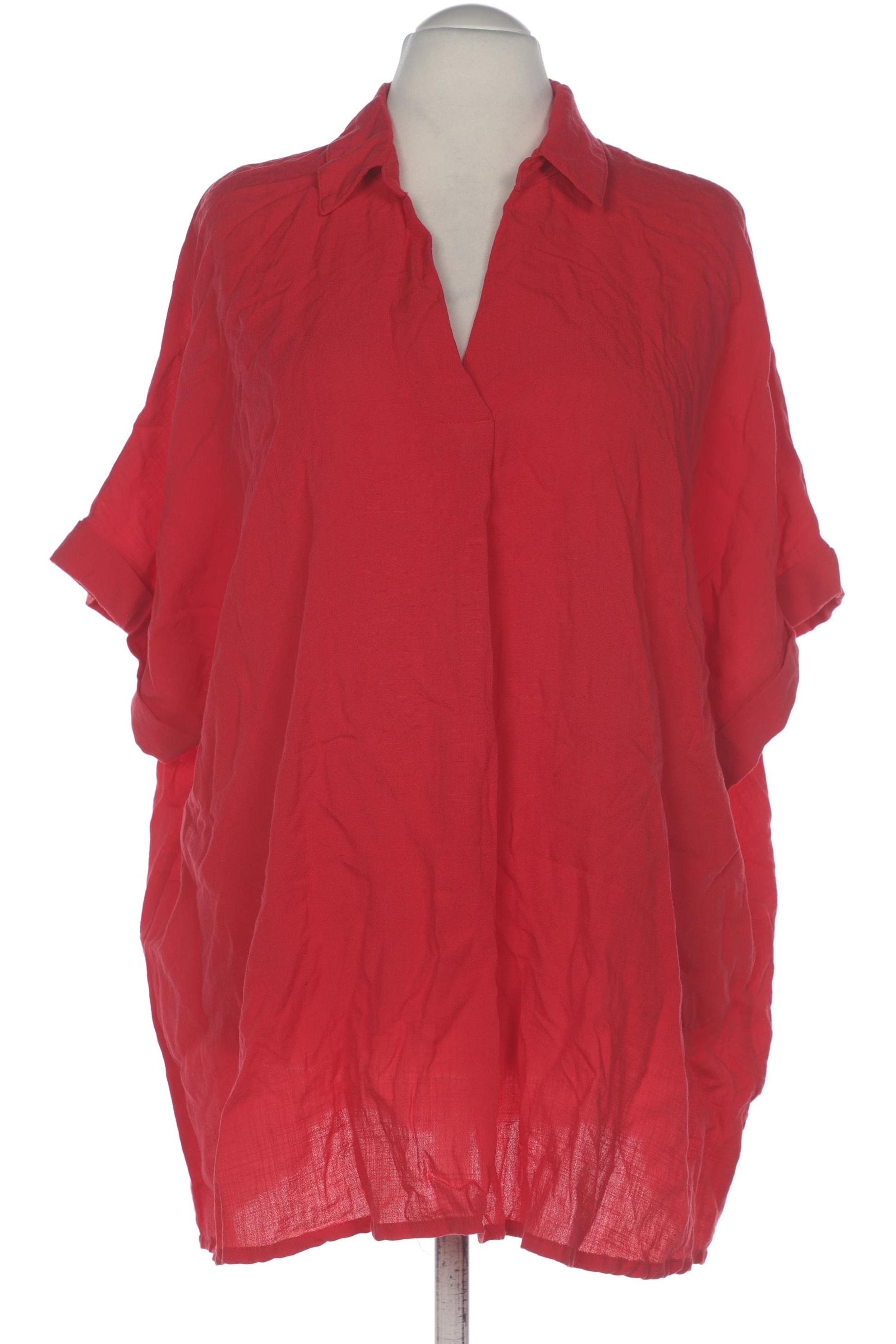 

Ulla Popken Damen Bluse, rot, Gr. 54