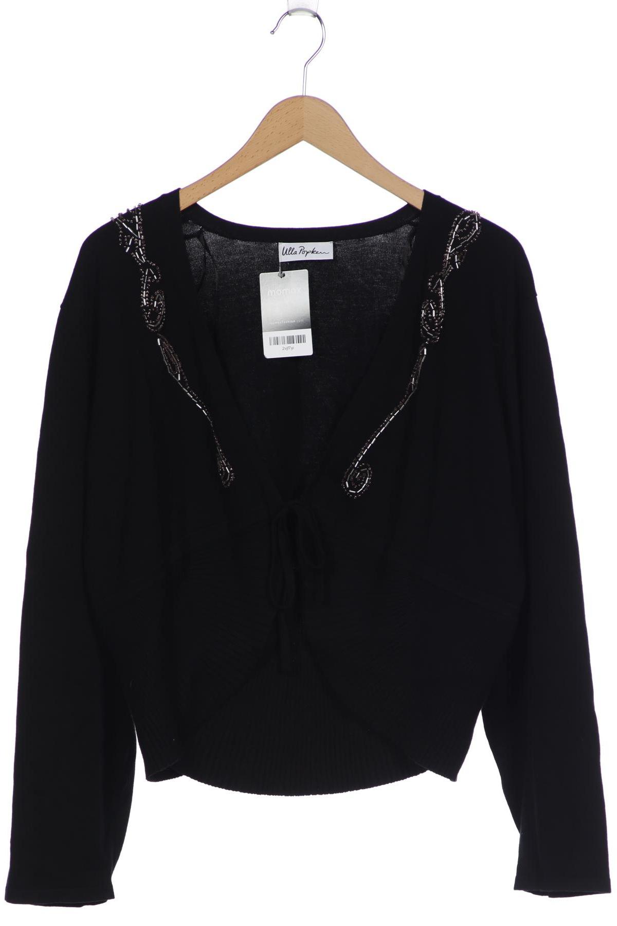 

Ulla Popken Damen Strickjacke, schwarz