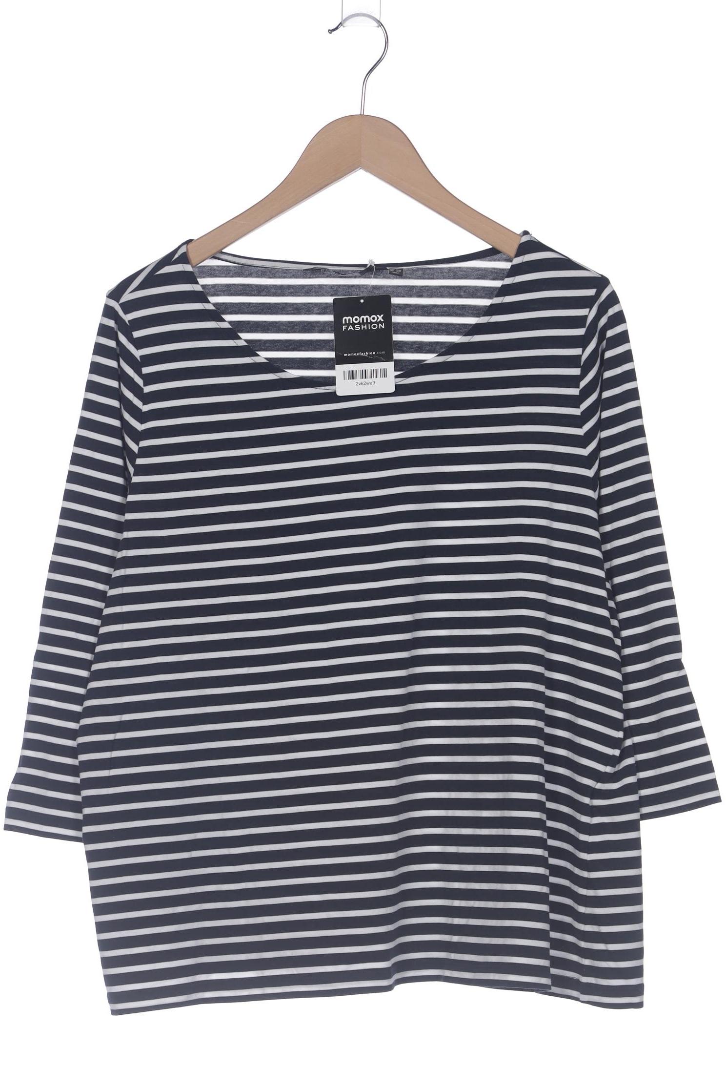 

Ulla Popken Damen Langarmshirt, marineblau, Gr. 46