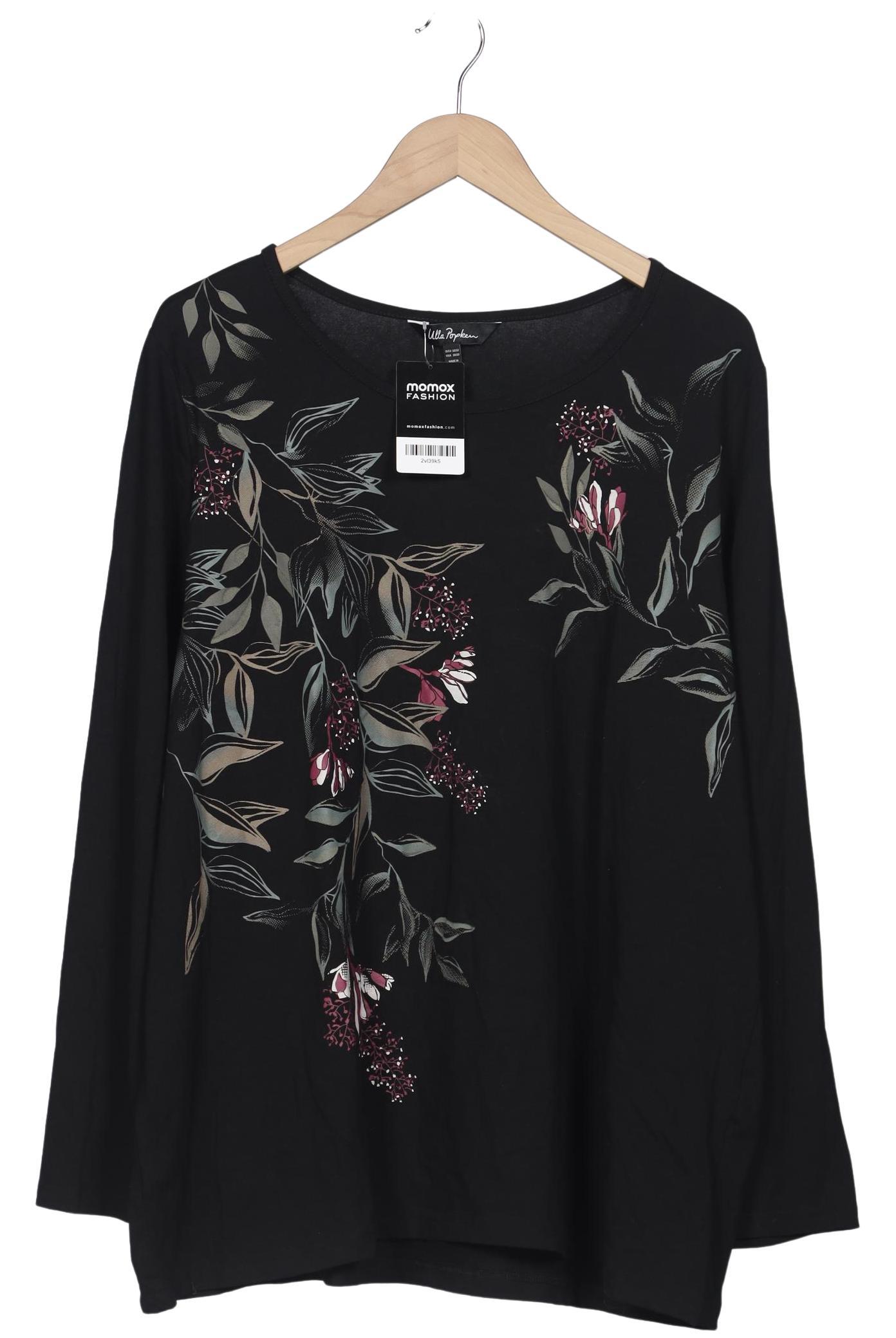 

Ulla Popken Damen Langarmshirt, schwarz, Gr. 50