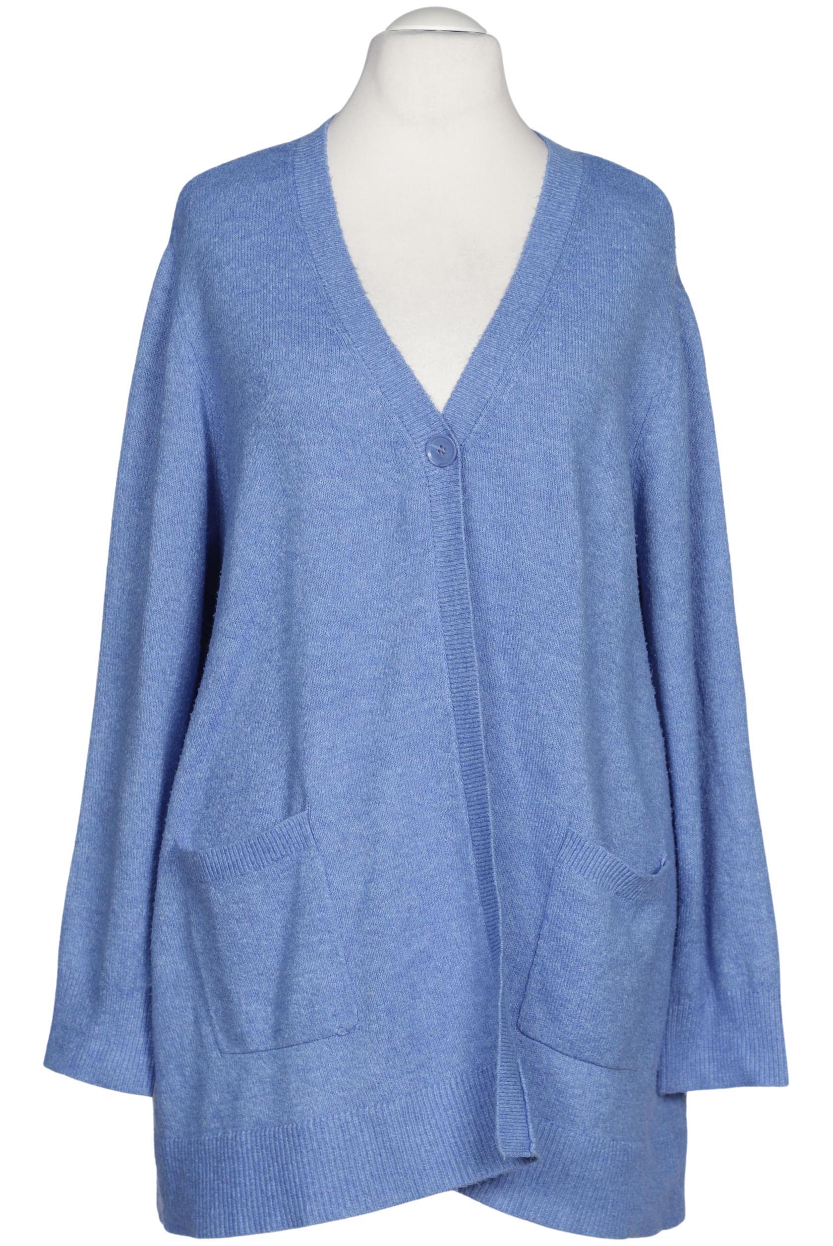 

Ulla Popken Damen Strickjacke, hellblau, Gr. 54