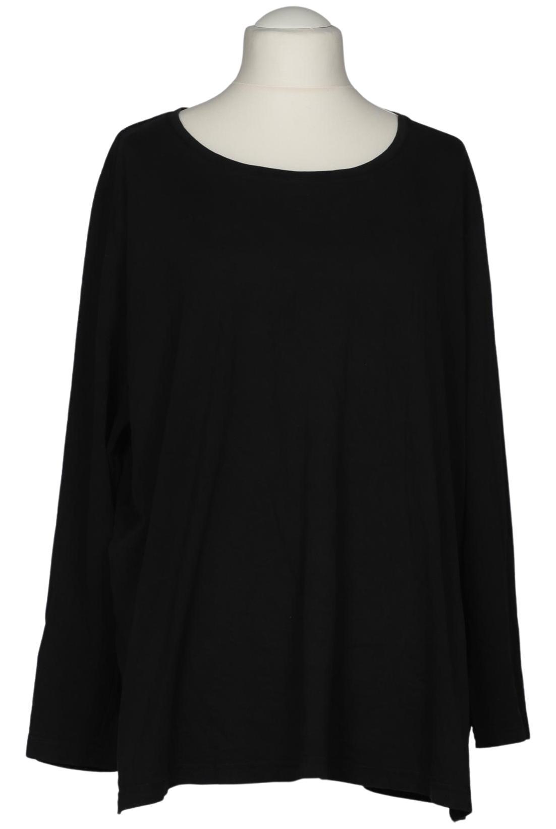 

Ulla Popken Damen Langarmshirt, schwarz, Gr. 58