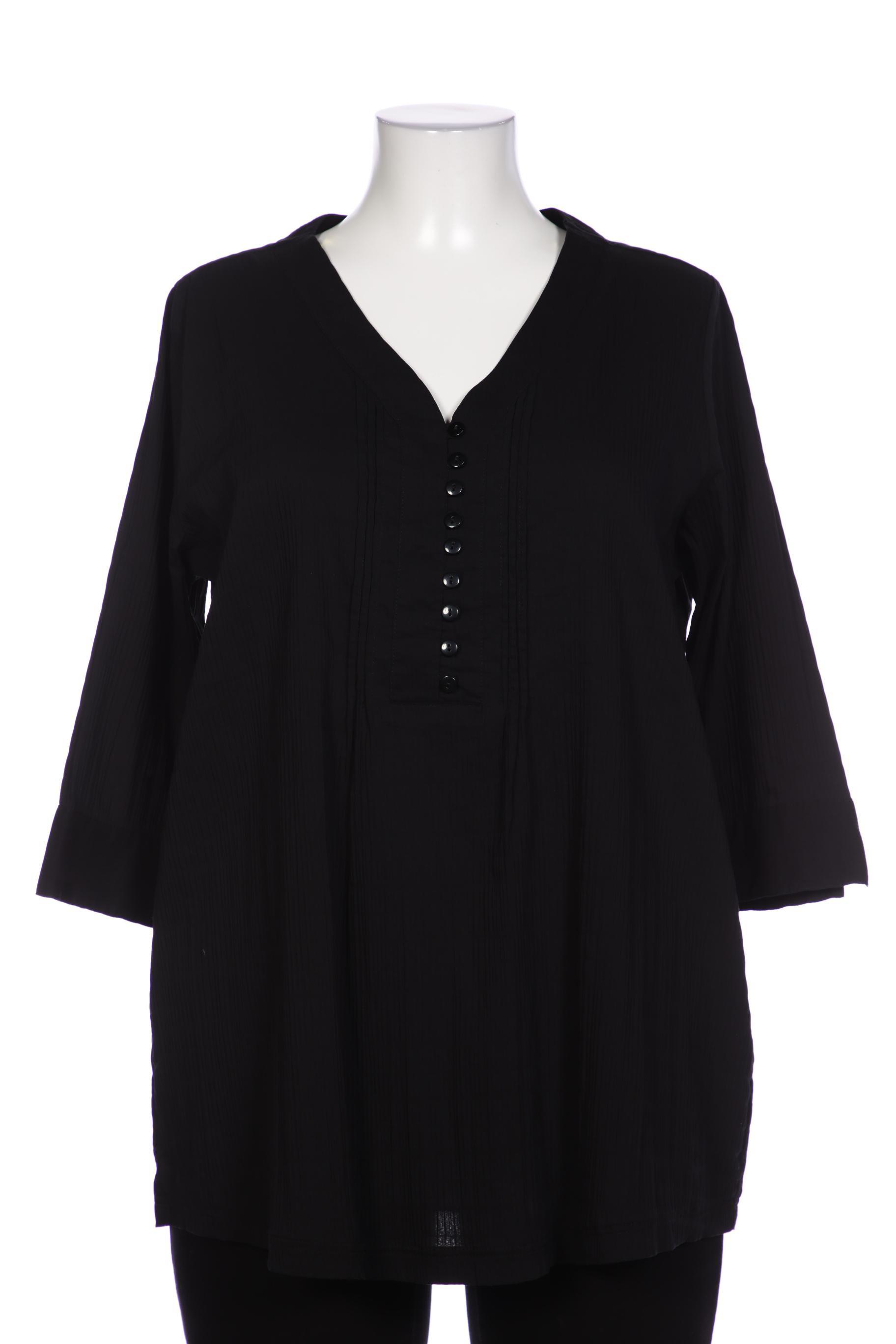 

Ulla Popken Damen Bluse, schwarz, Gr. 42