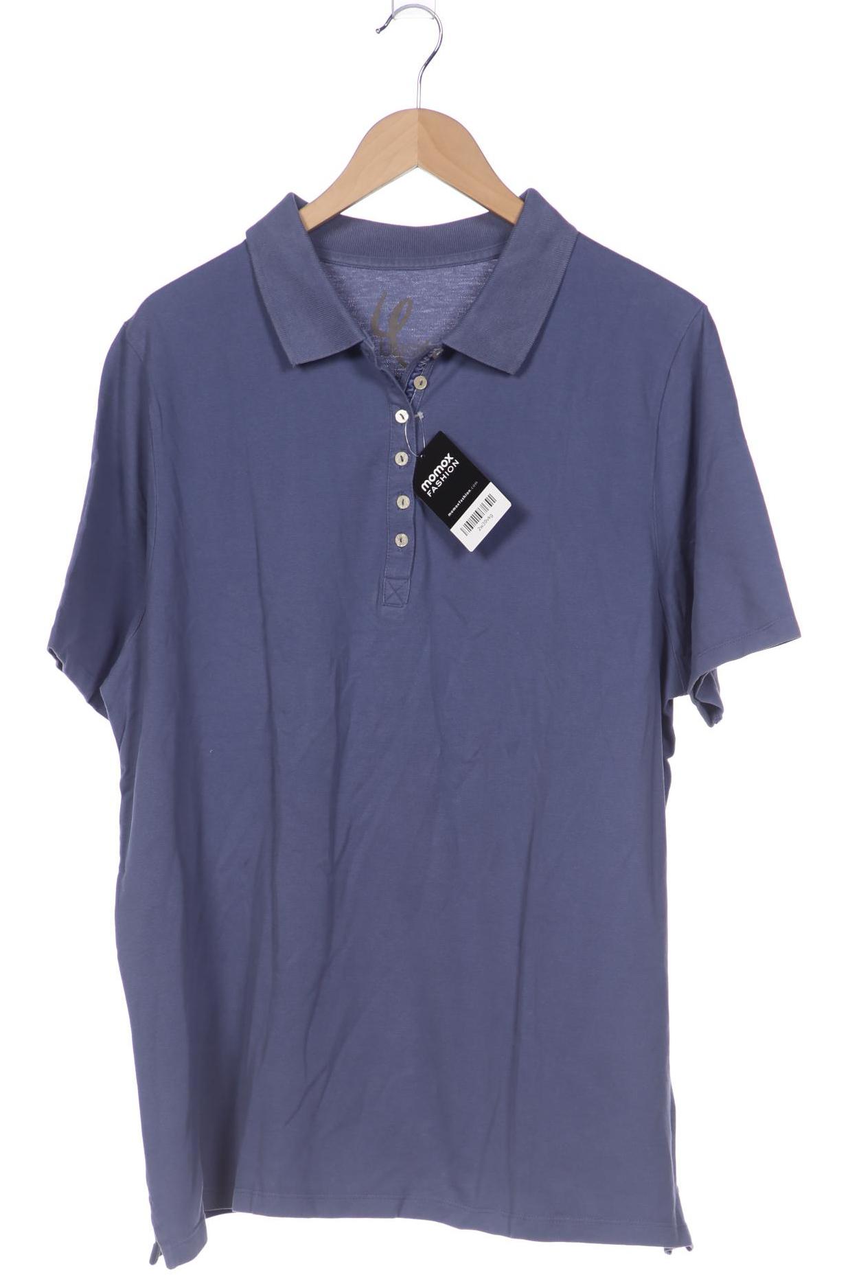 

Ulla Popken Damen Poloshirt, blau, Gr. 56