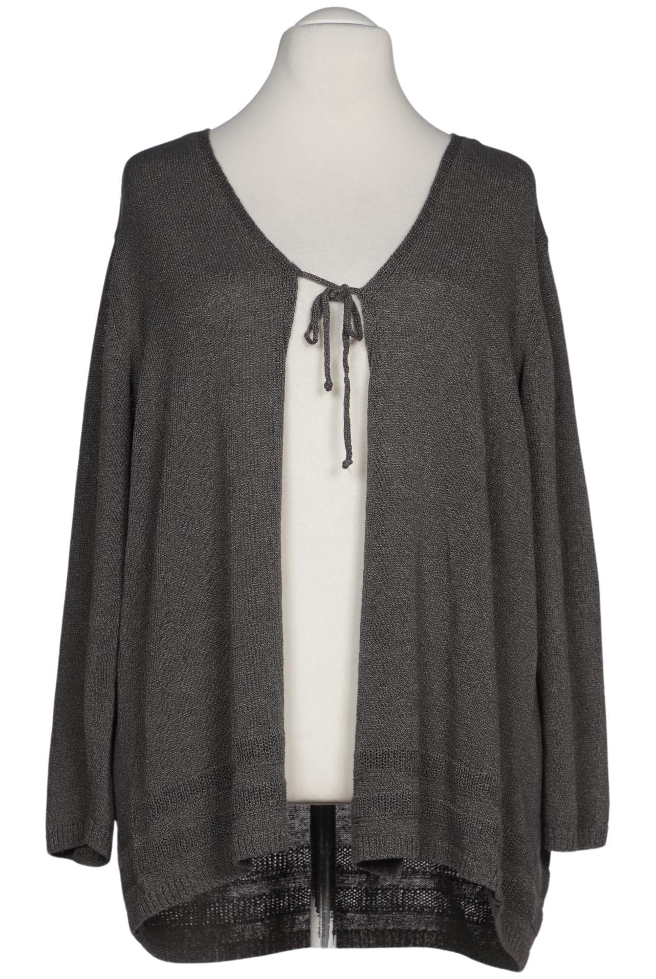 

Ulla Popken Damen Strickjacke, grau, Gr. 54