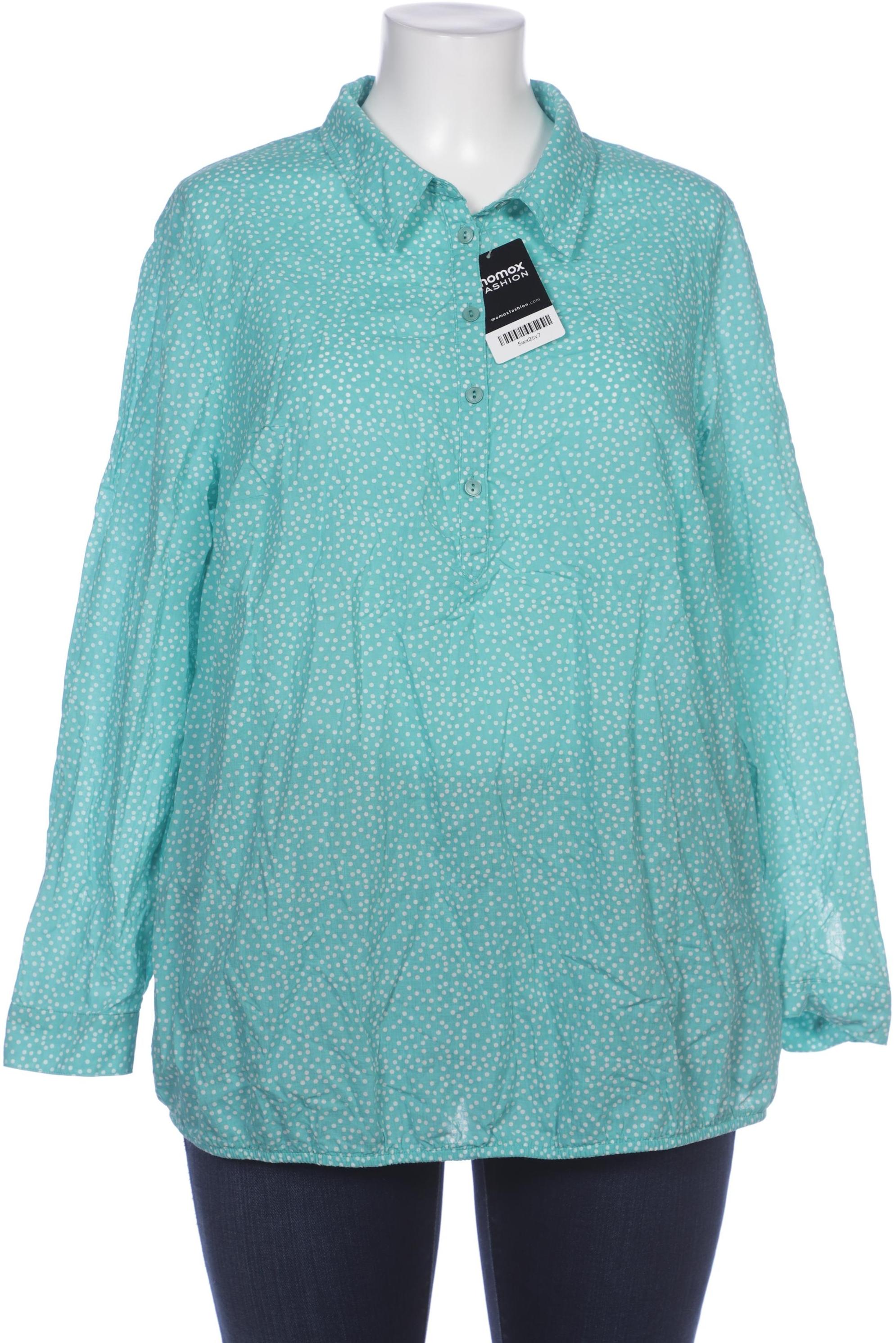 

Ulla Popken Damen Bluse, blau, Gr. 46