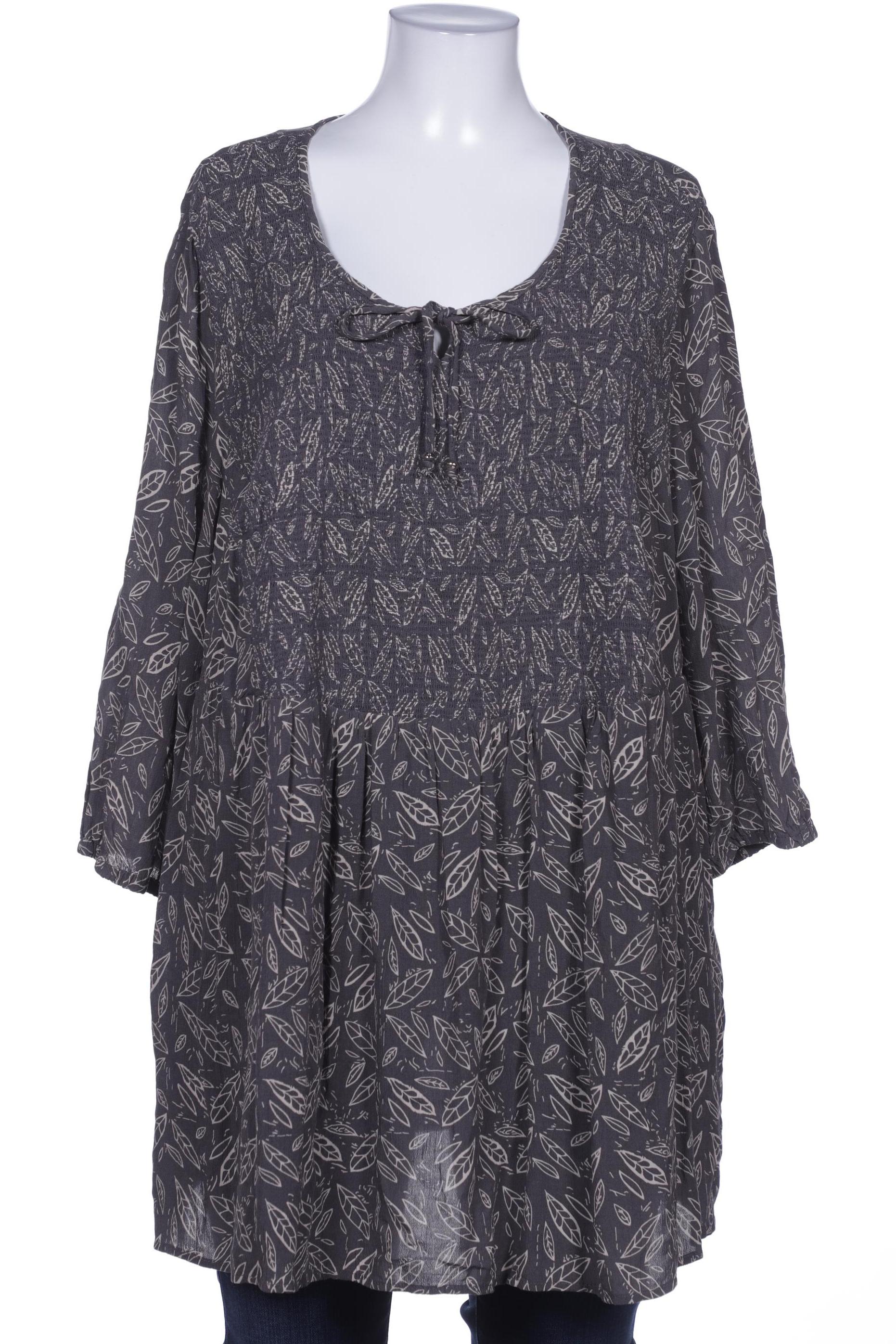 

Ulla Popken Damen Bluse, grau, Gr. 50