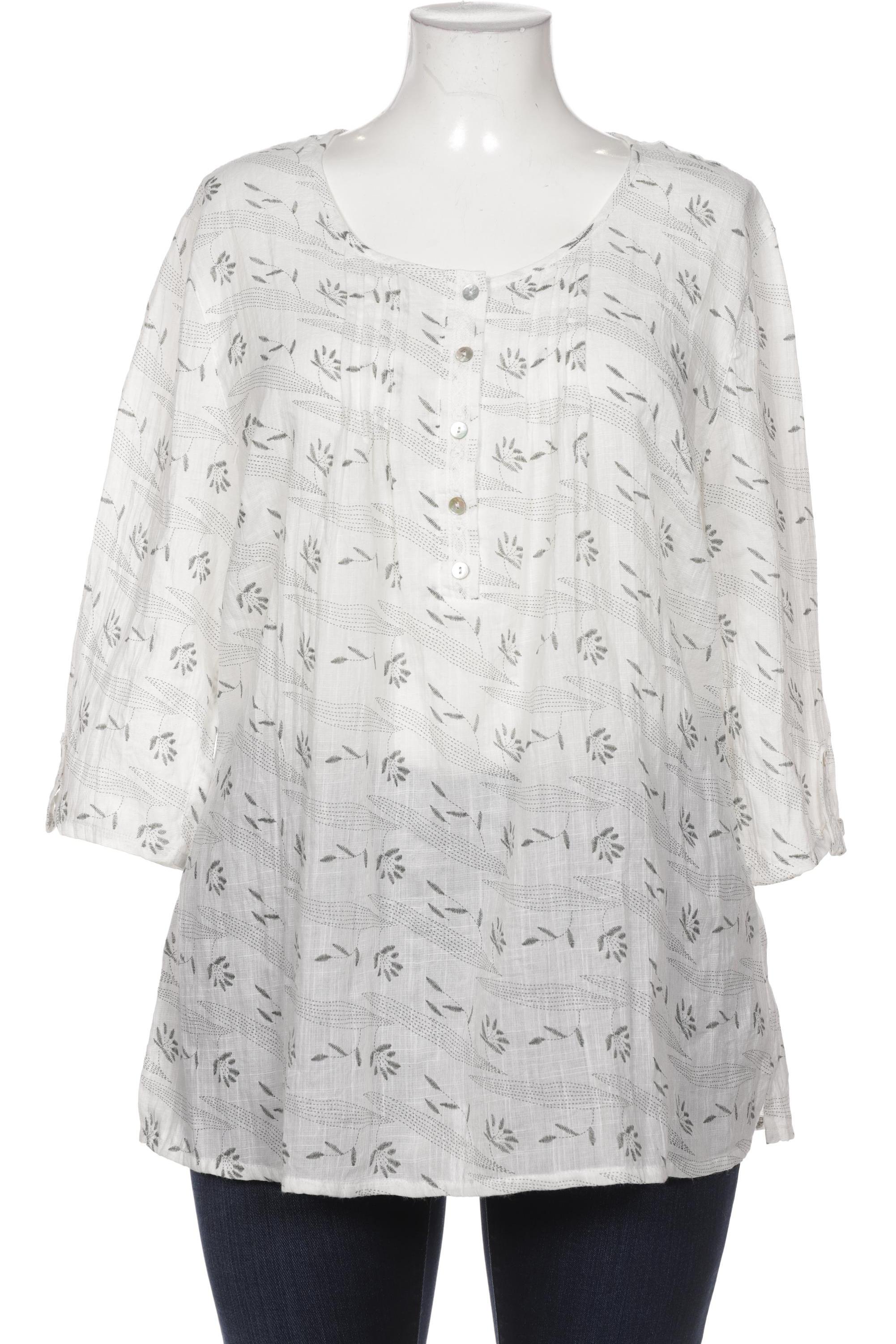 

Ulla Popken Damen Bluse, weiß, Gr. 42