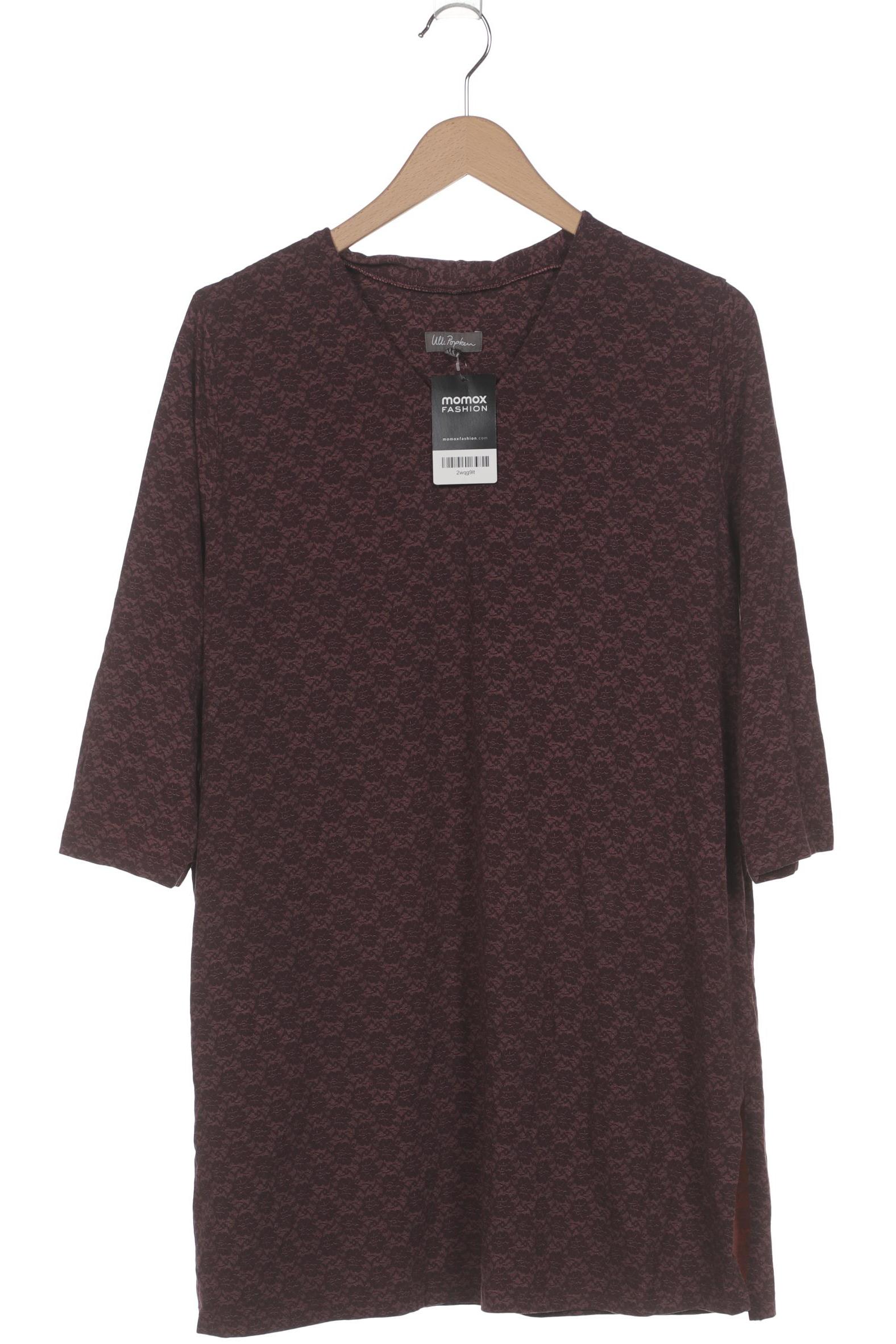 

Ulla Popken Damen T-Shirt, bordeaux, Gr. 50