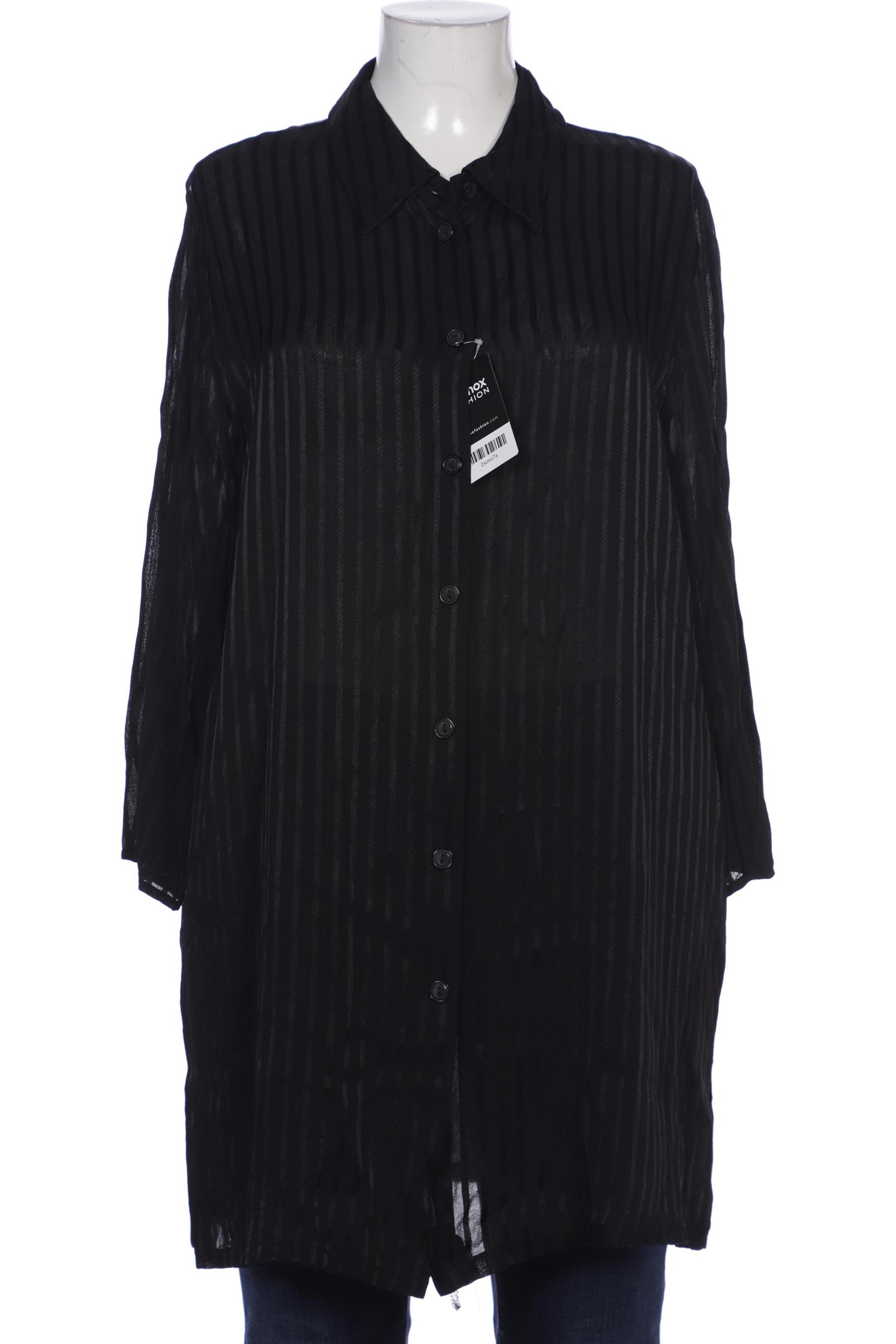 

Ulla Popken Damen Bluse, schwarz, Gr. 46