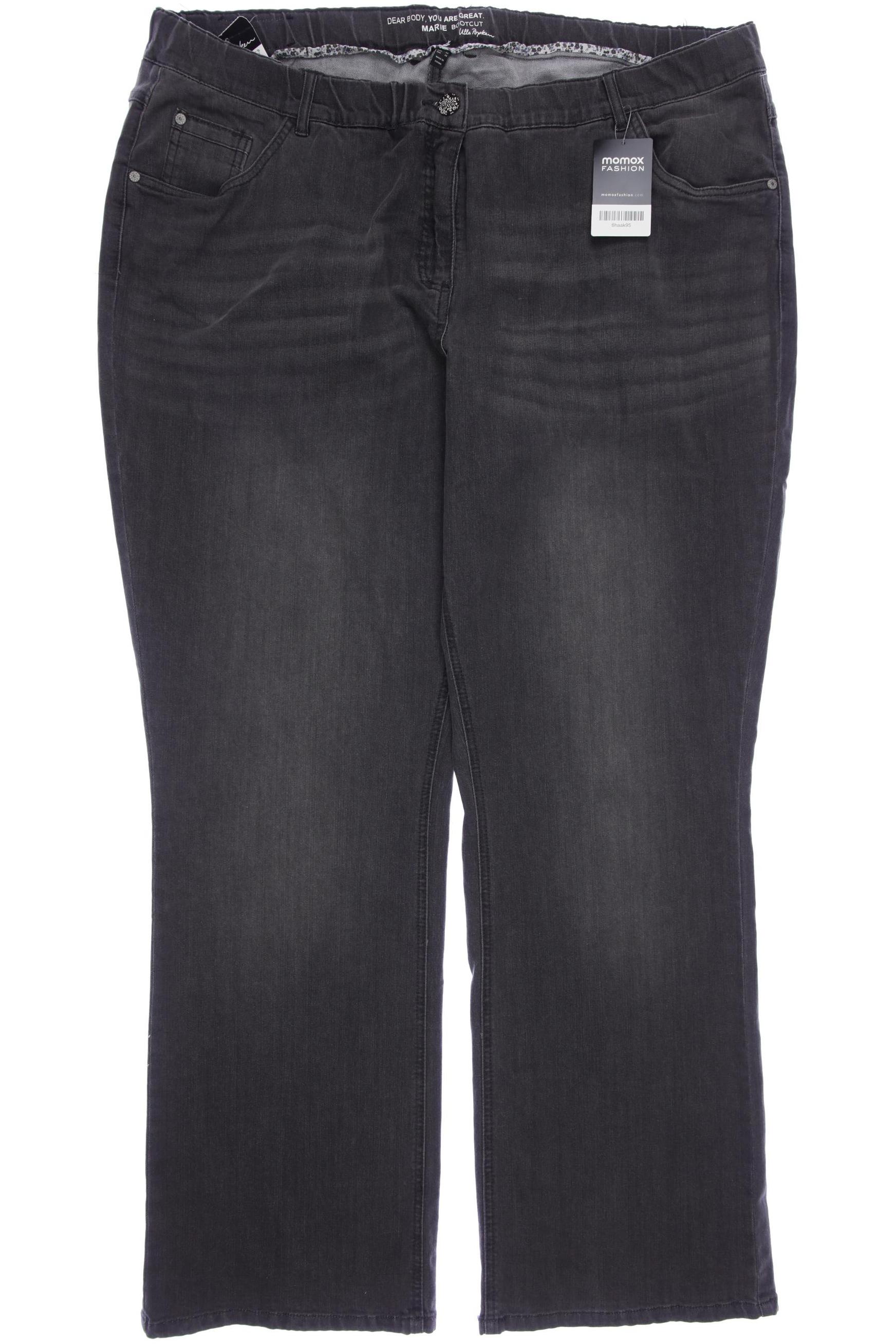 

Ulla Popken Damen Jeans, grau, Gr. 52