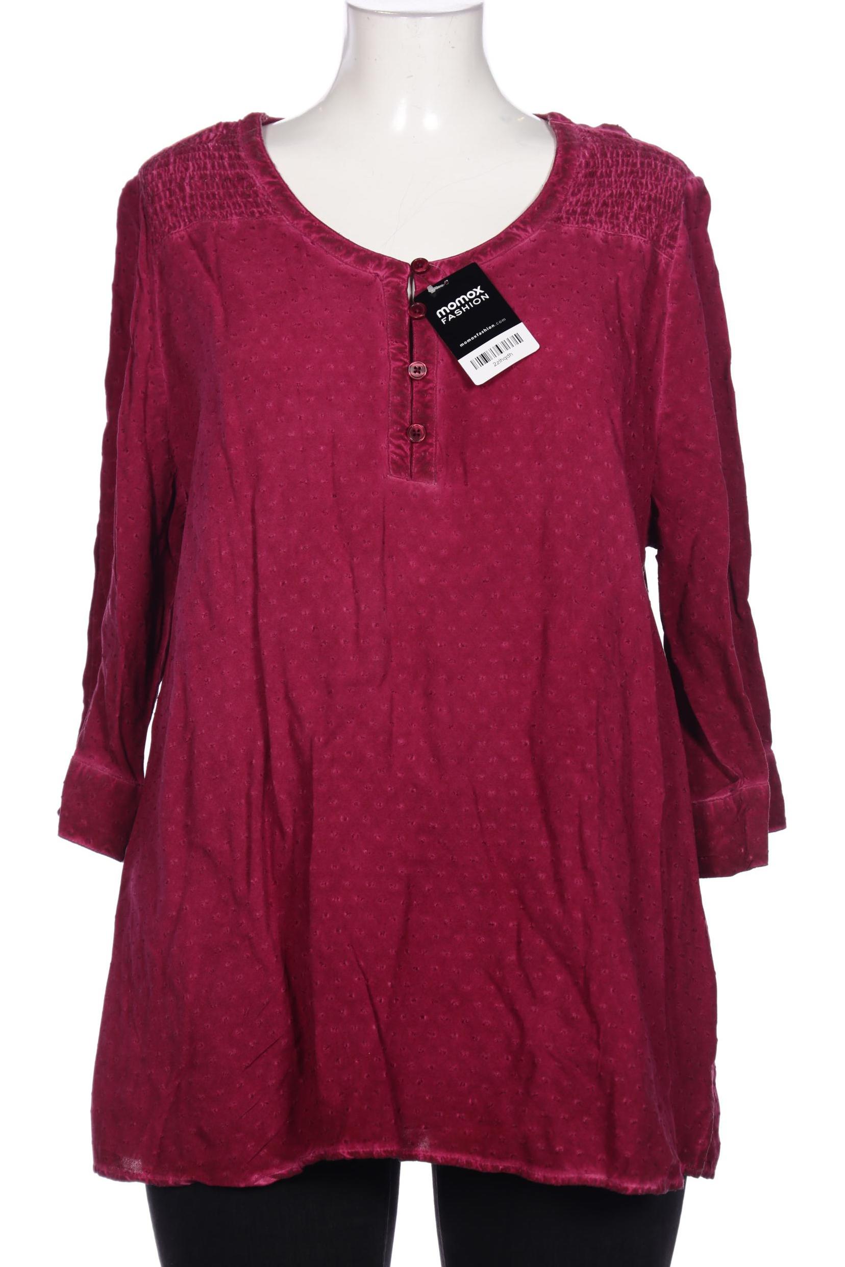 

Ulla Popken Damen Bluse, bordeaux, Gr. 46