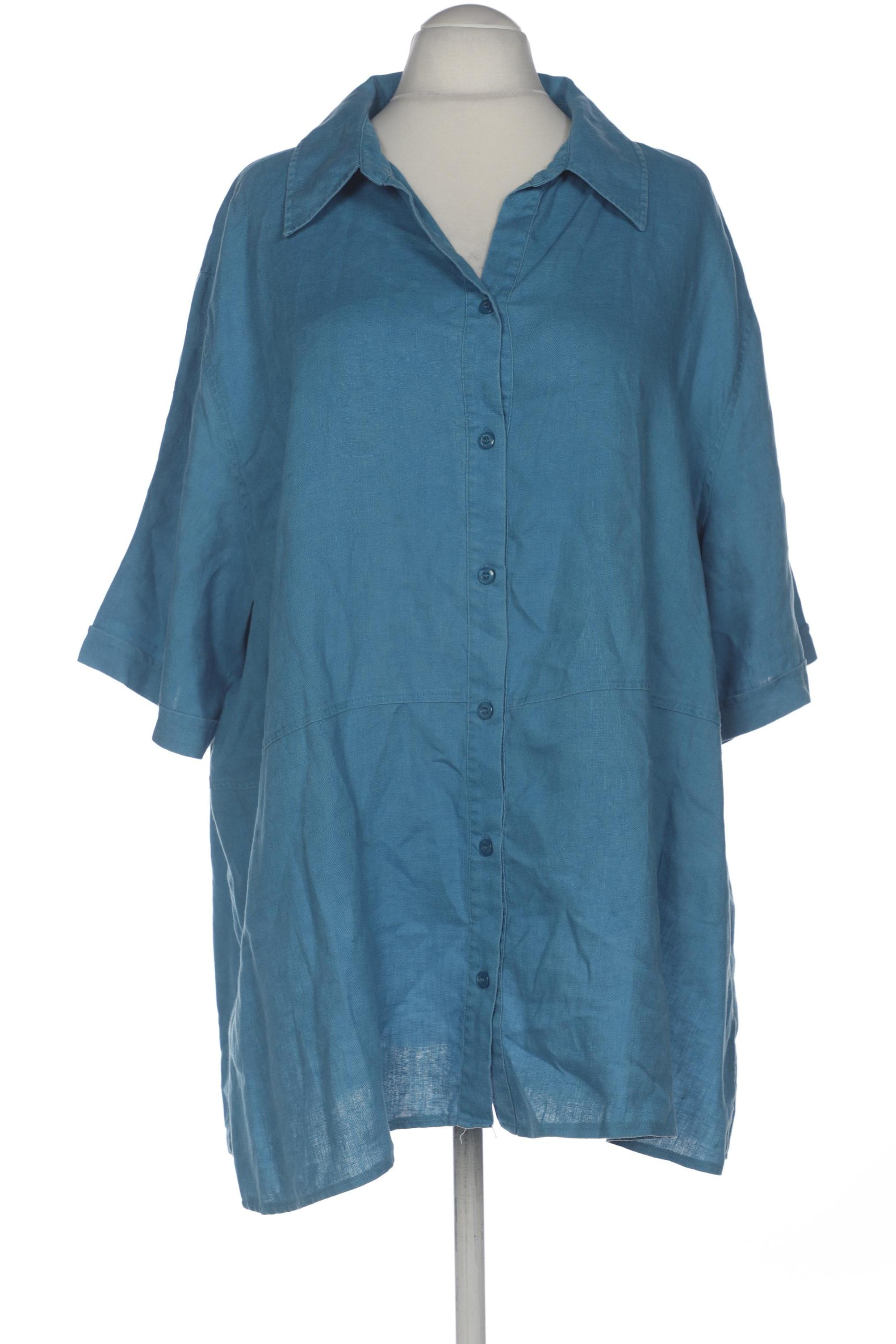 

Ulla Popken Damen Bluse, blau, Gr. 54