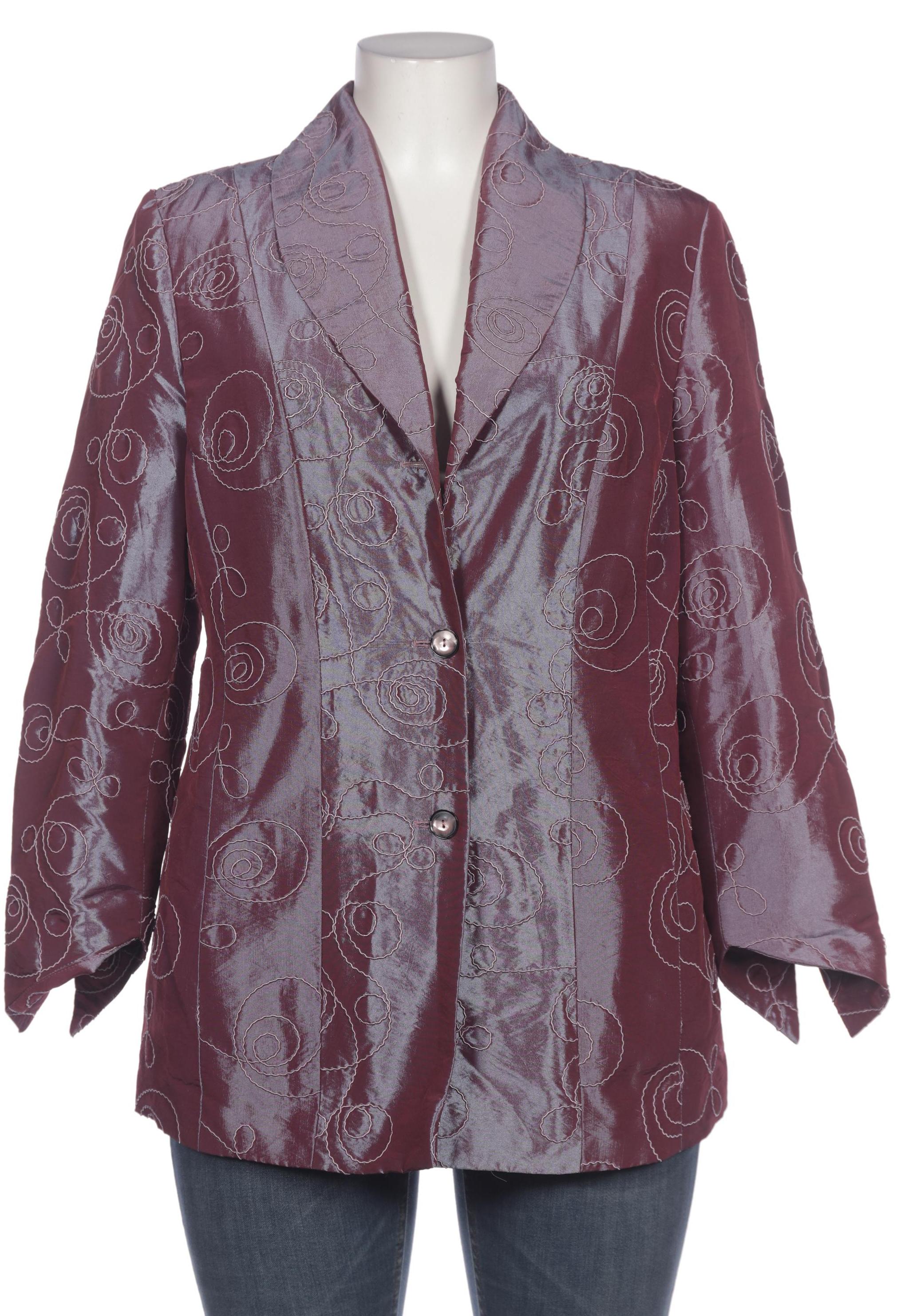 

Ulla Popken Damen Blazer, bordeaux, Gr. 42