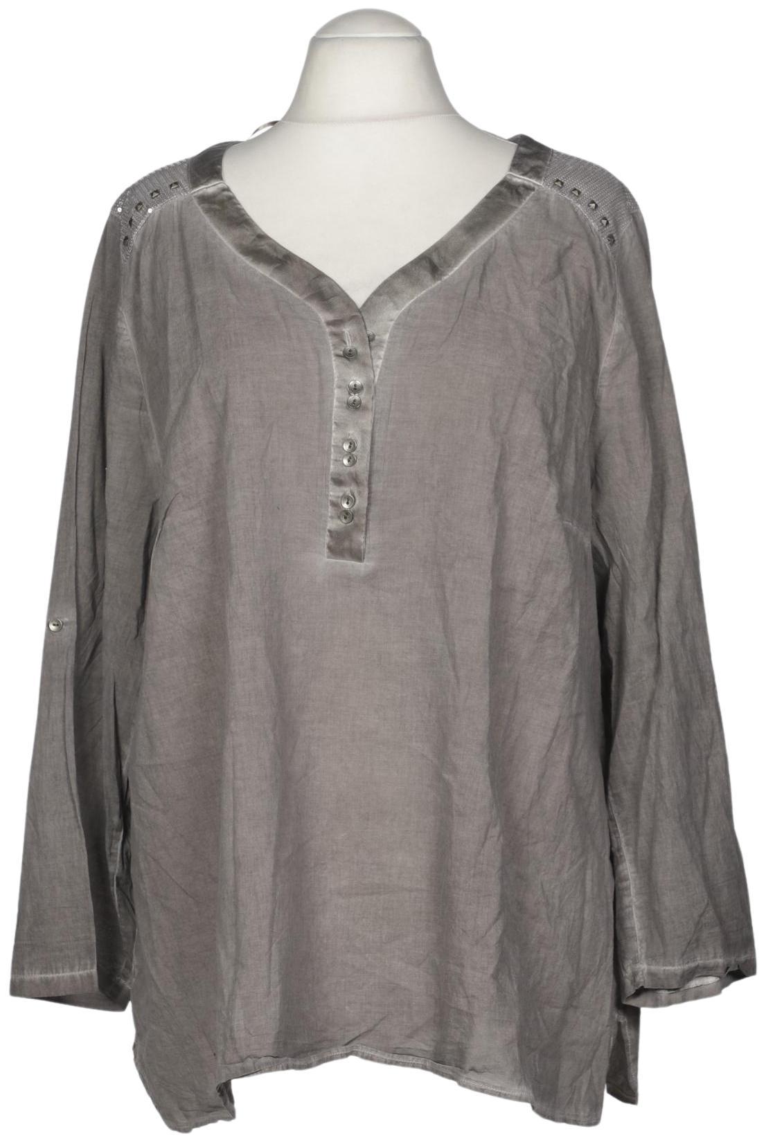 

Ulla Popken Damen Bluse, grau, Gr. 54