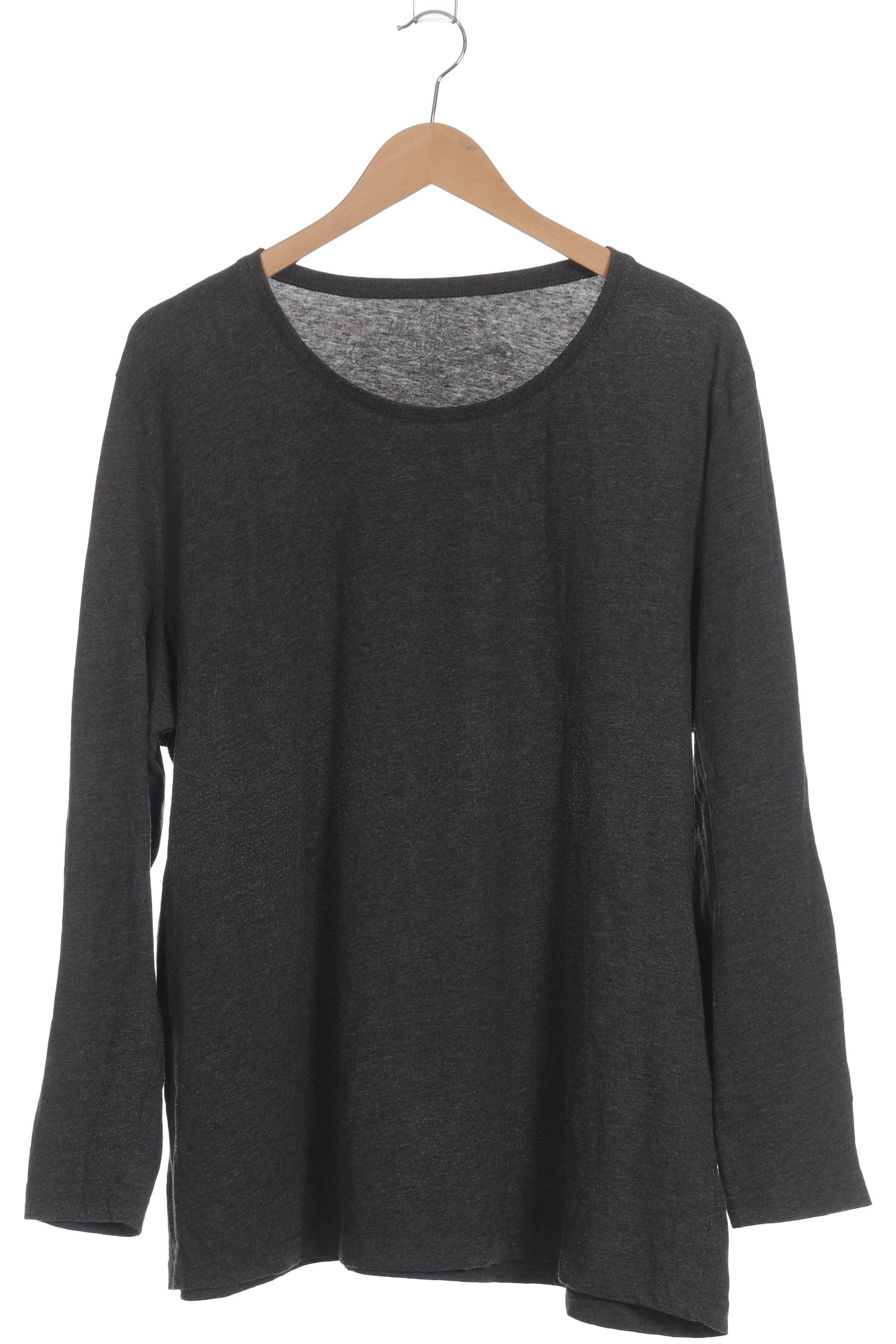 

Ulla Popken Damen Langarmshirt, grau, Gr. 50