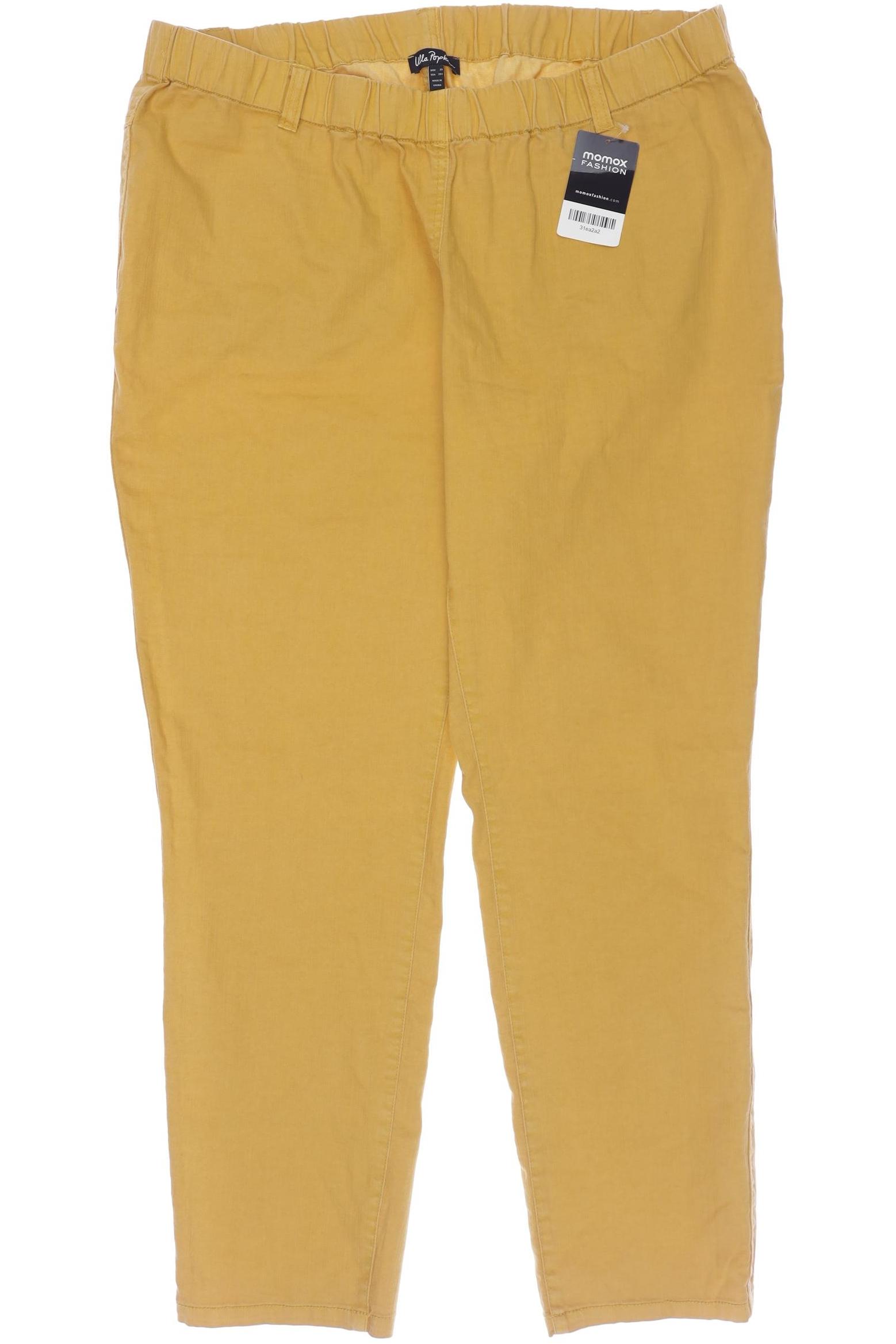 Thumbnail - Ulla Popken Damen Stoffhose, gelb, Gr. 25