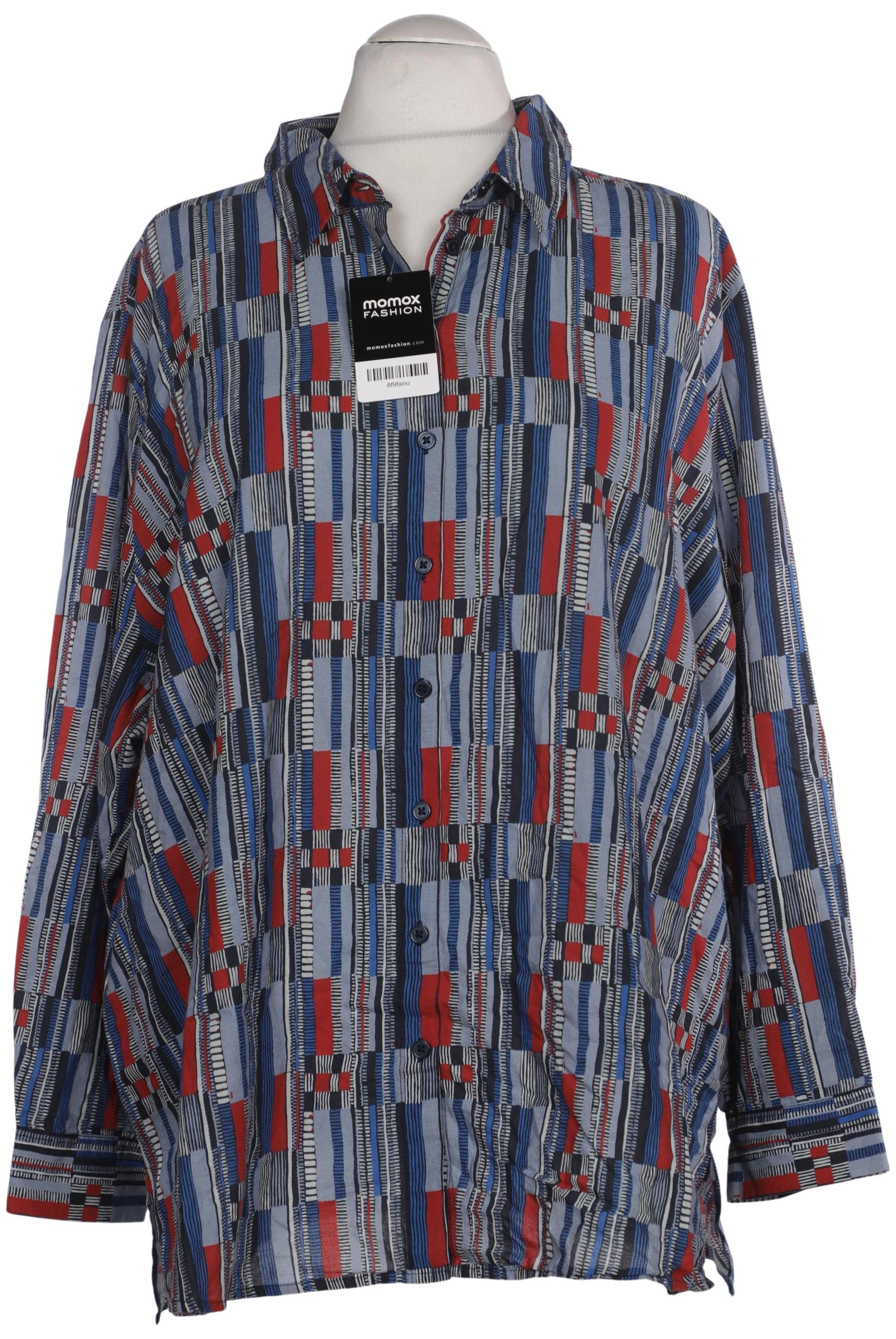 

Ulla Popken Damen Bluse, blau, Gr. 54