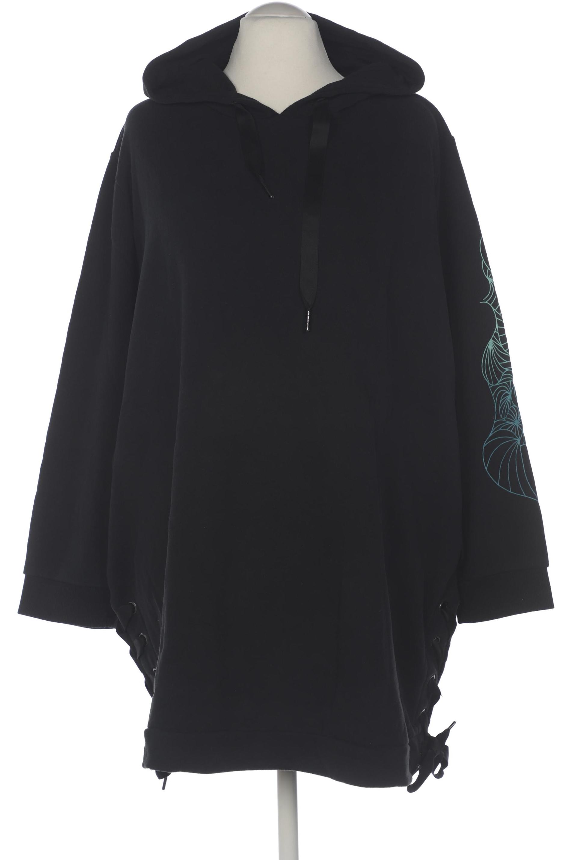 

Ulla Popken Damen Kapuzenpullover, schwarz, Gr. 54