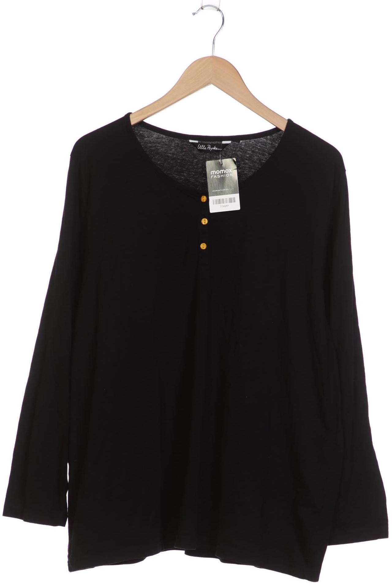 

Ulla Popken Damen Langarmshirt, schwarz, Gr. 48