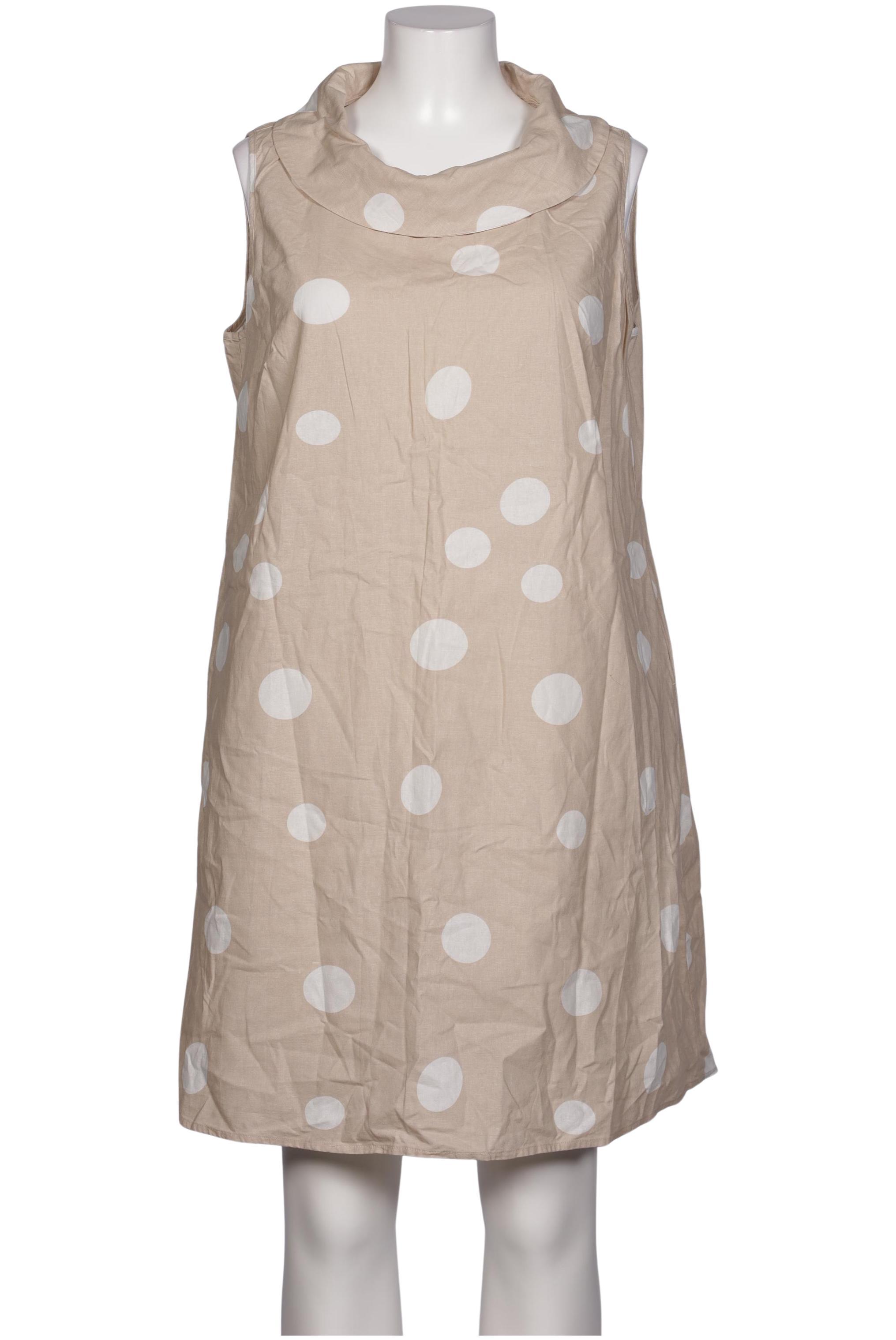 

Ulla Popken Damen Kleid, beige, Gr. 46