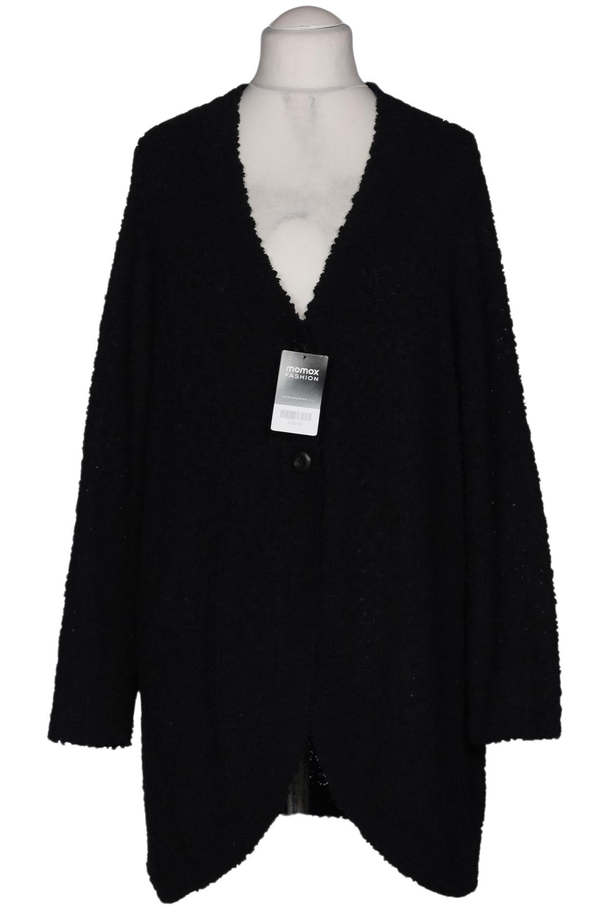 

Ulla Popken Damen Strickjacke, schwarz, Gr. 52