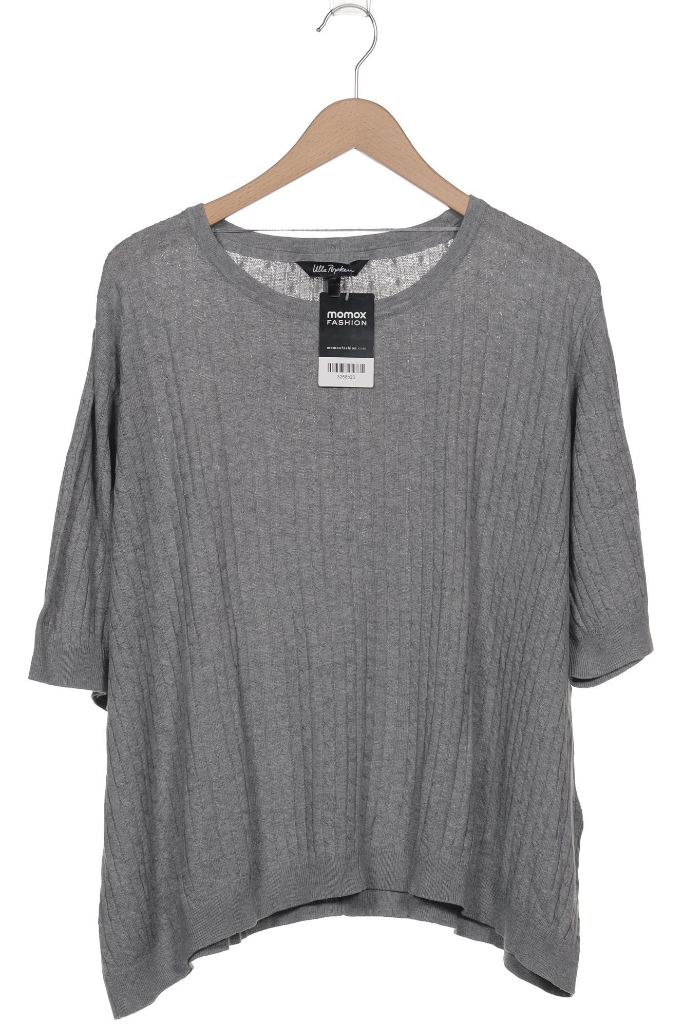

Ulla Popken Damen Pullover, grau, Gr. 46