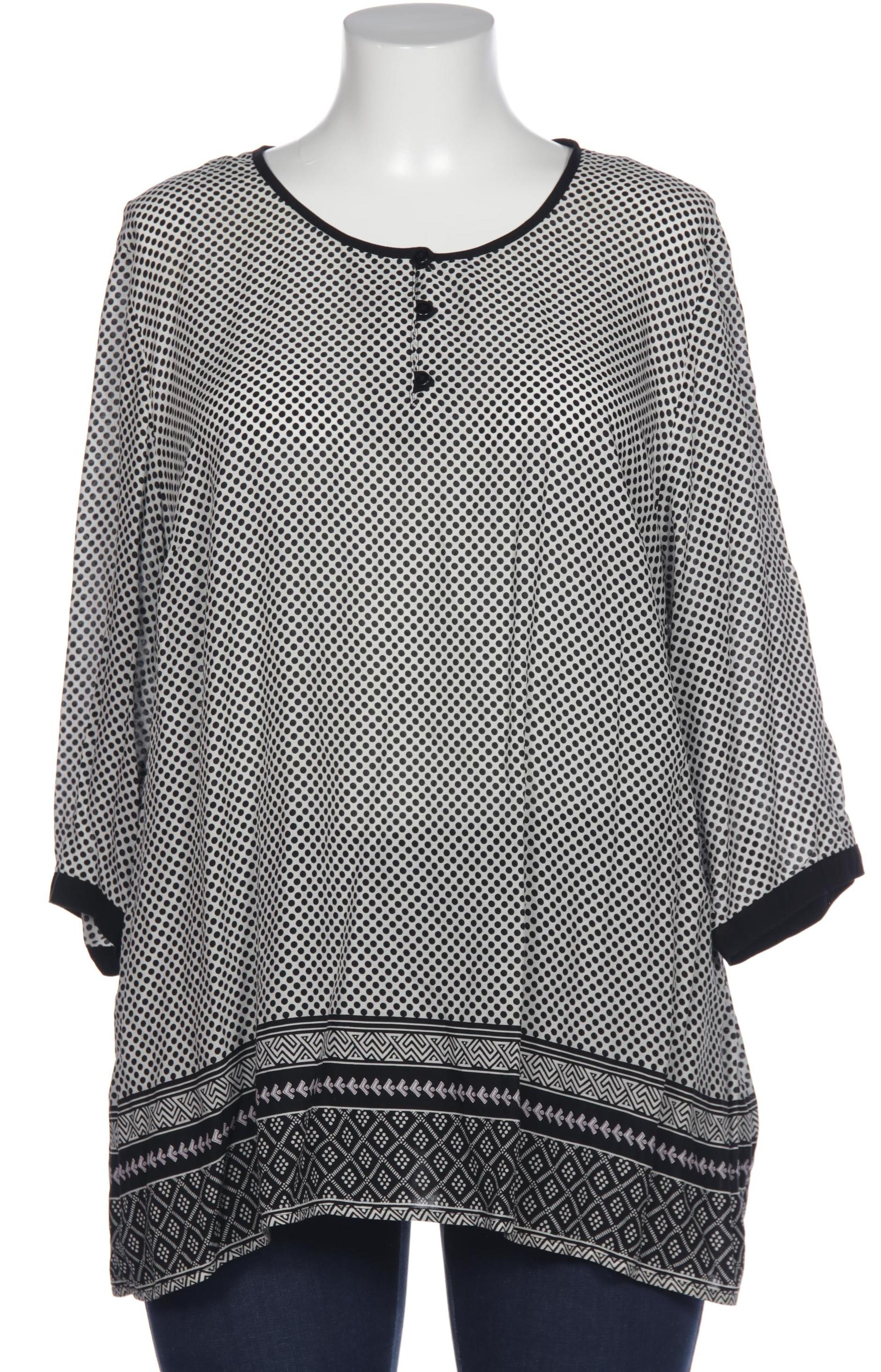 

Ulla Popken Damen Bluse, weiß, Gr. 46
