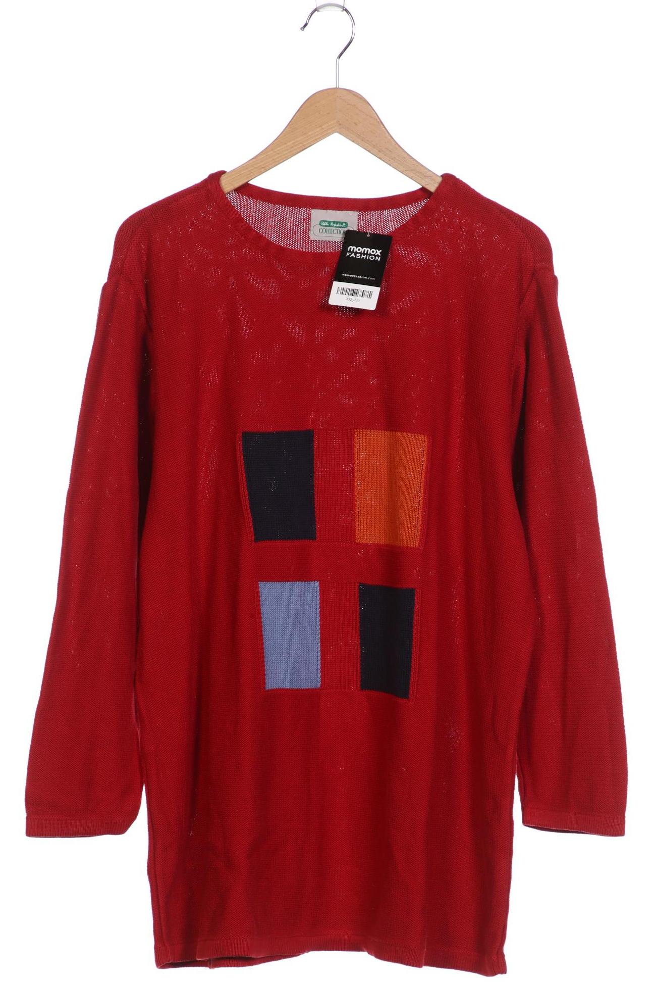 

Ulla Popken Damen Pullover, bordeaux