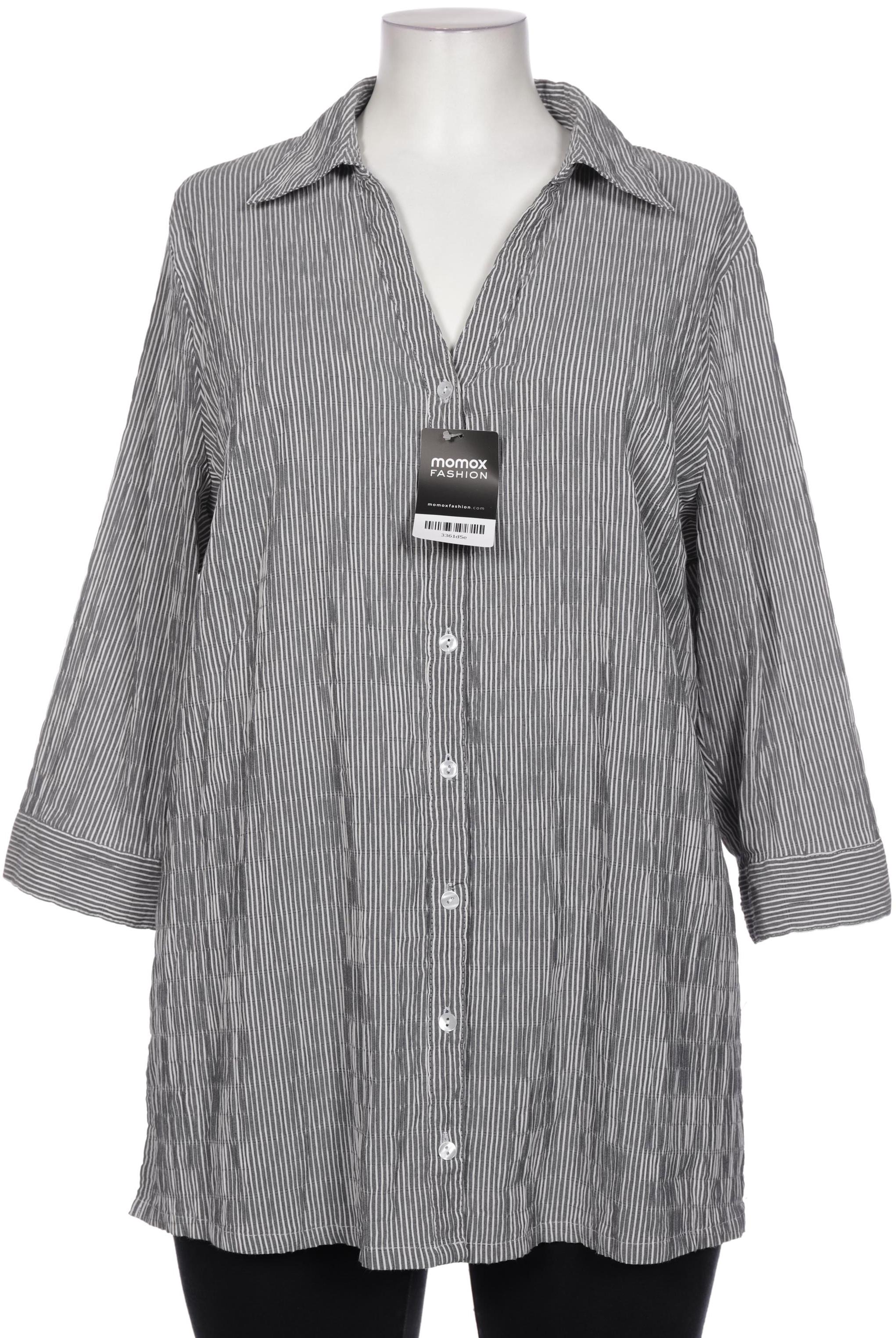 

Ulla Popken Damen Bluse, grau, Gr. 46