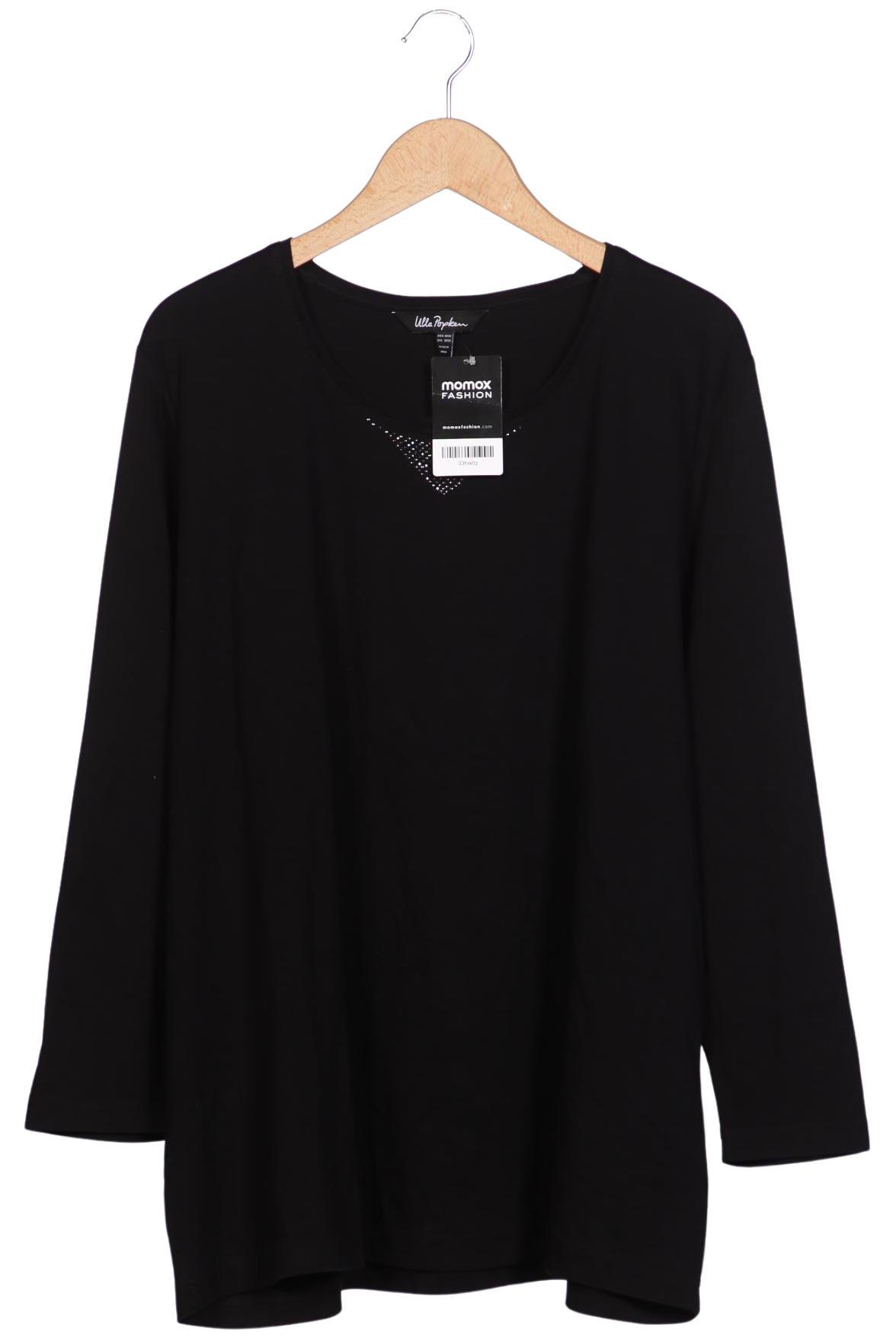 

Ulla Popken Damen Langarmshirt, schwarz, Gr. 50
