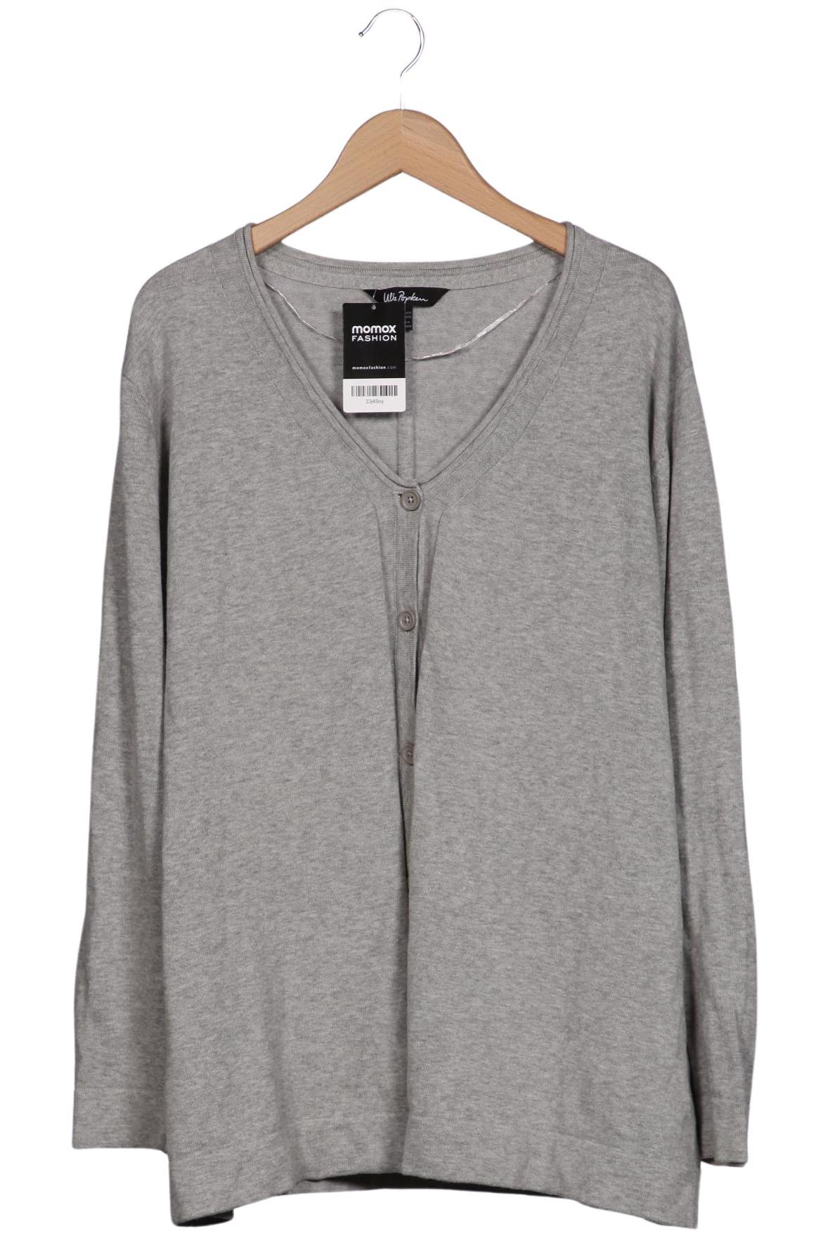 

Ulla Popken Damen Strickjacke, grau, Gr. 50