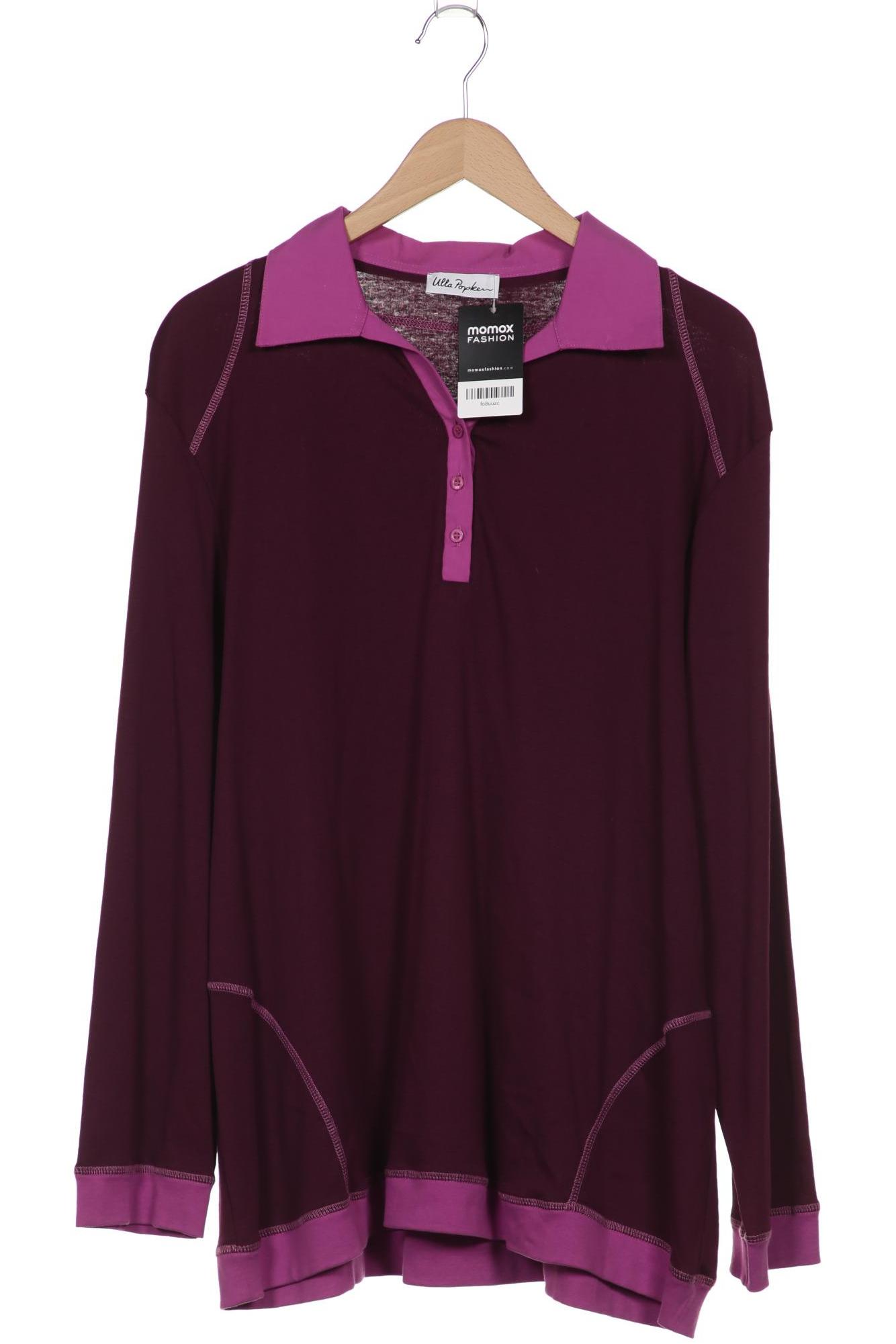 

Ulla Popken Damen Poloshirt, bordeaux