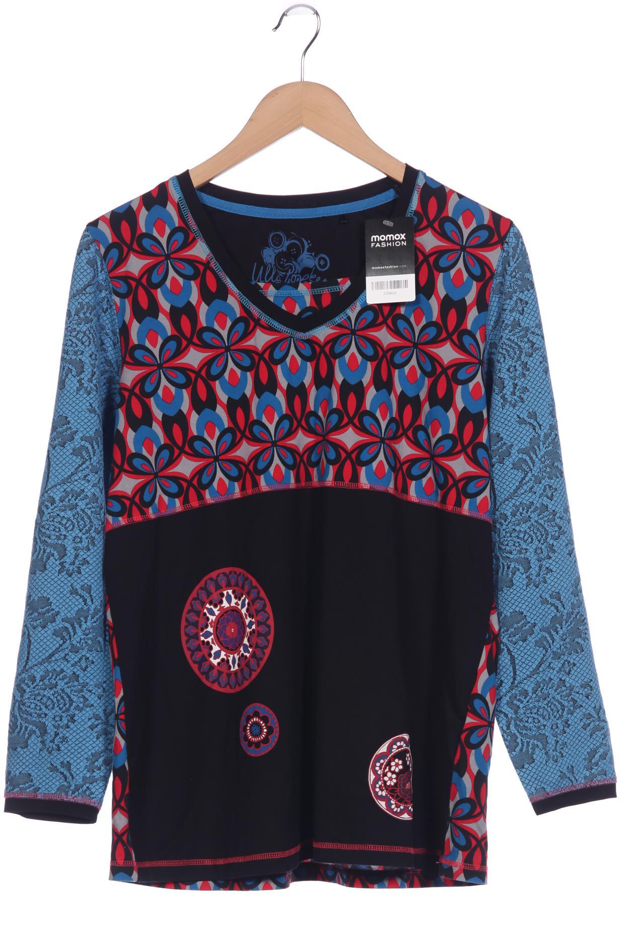 

Ulla Popken Damen Langarmshirt, mehrfarbig, Gr. 46