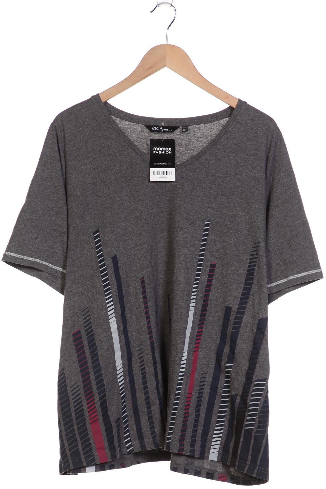 

Ulla Popken Damen T-Shirt, grau, Gr. 50