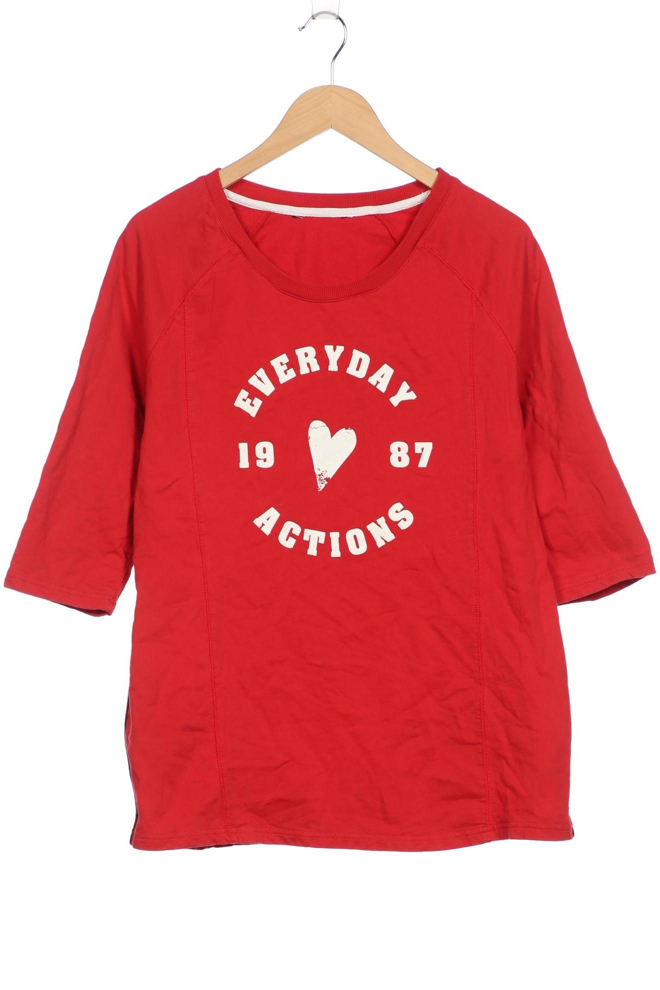 

Ulla Popken Damen T-Shirt, rot, Gr. 46