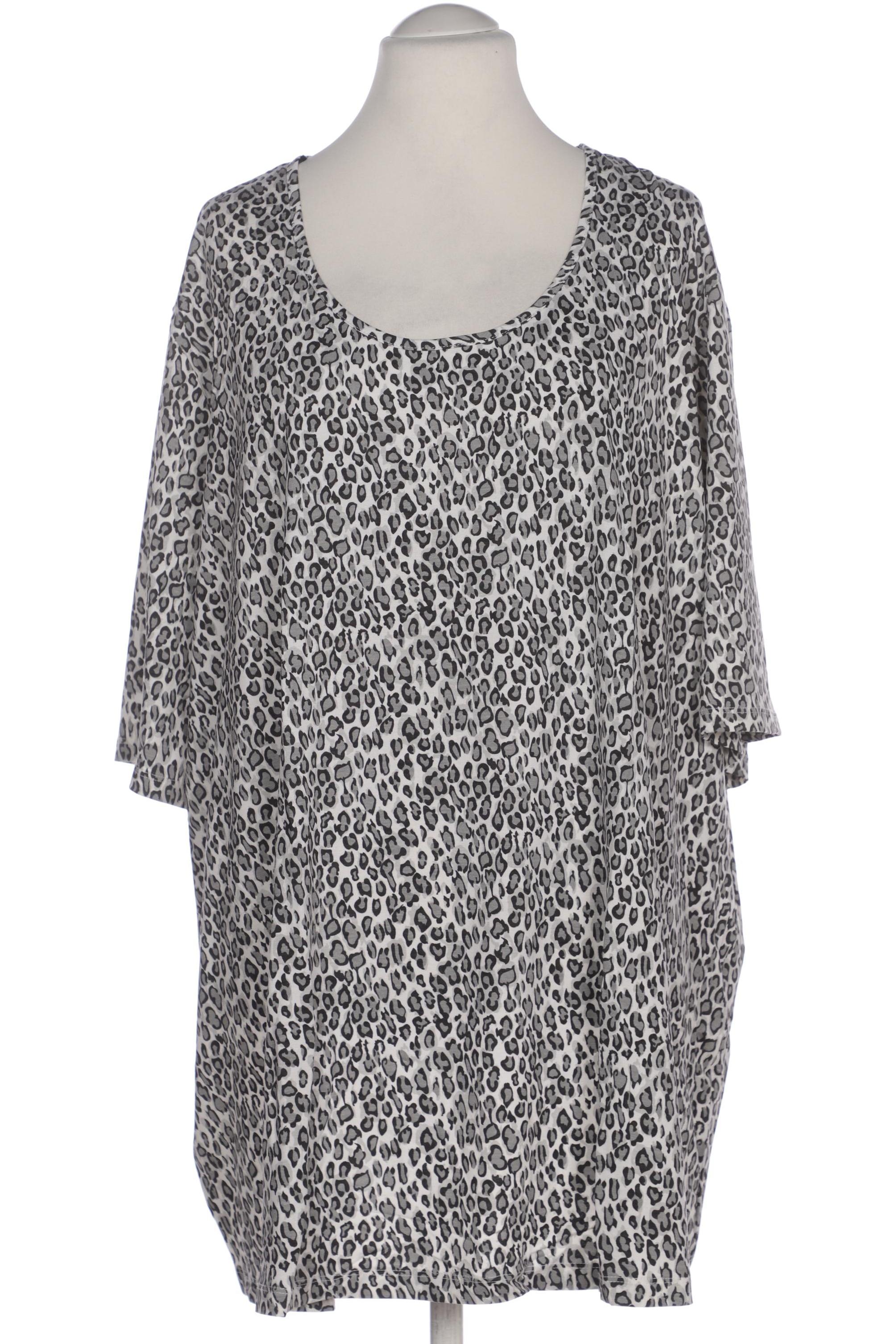 

Ulla Popken Damen T-Shirt, grau, Gr. 58
