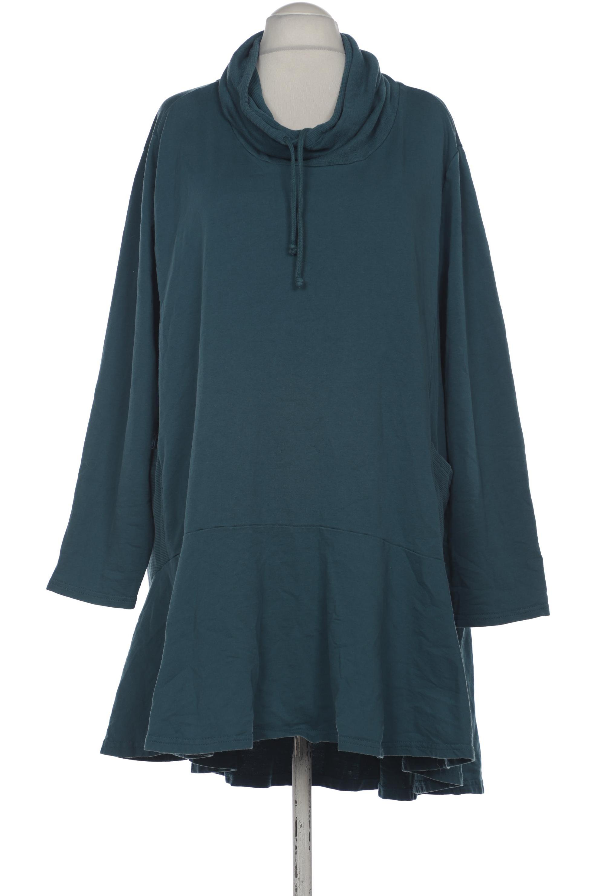 

Ulla Popken Damen Sweatshirt, türkis, Gr. 58