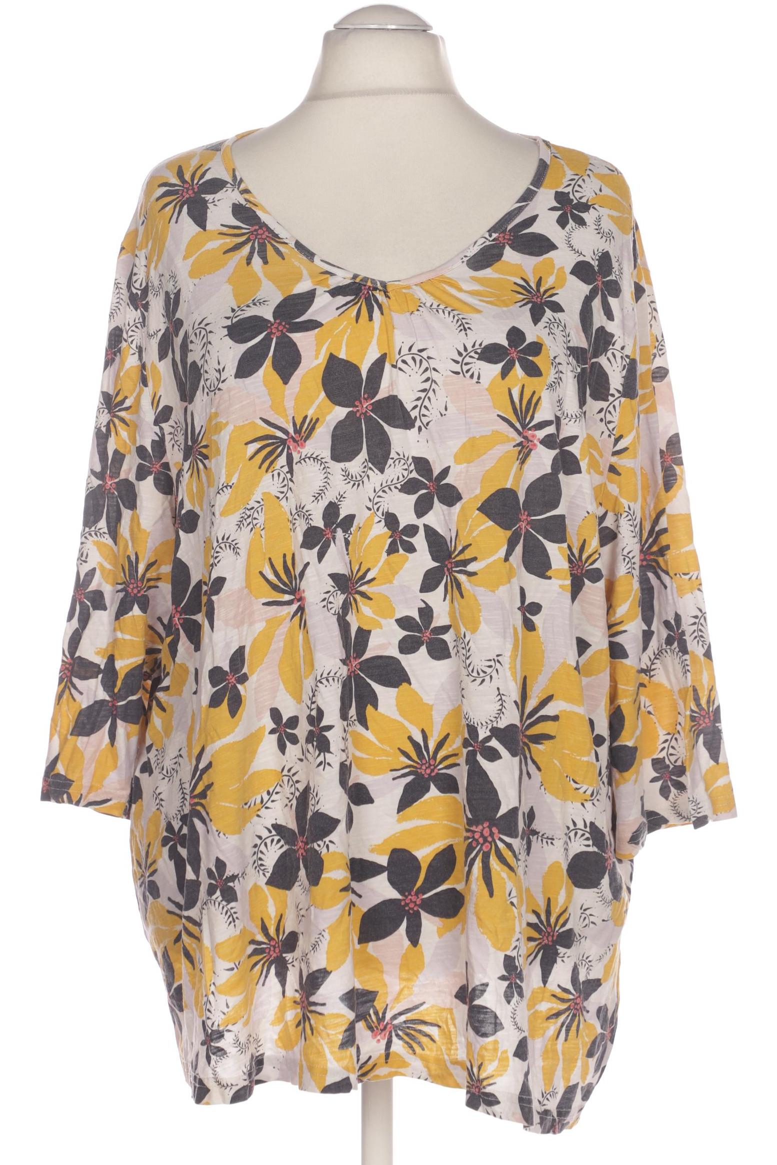 

Ulla Popken Damen Langarmshirt, gelb
