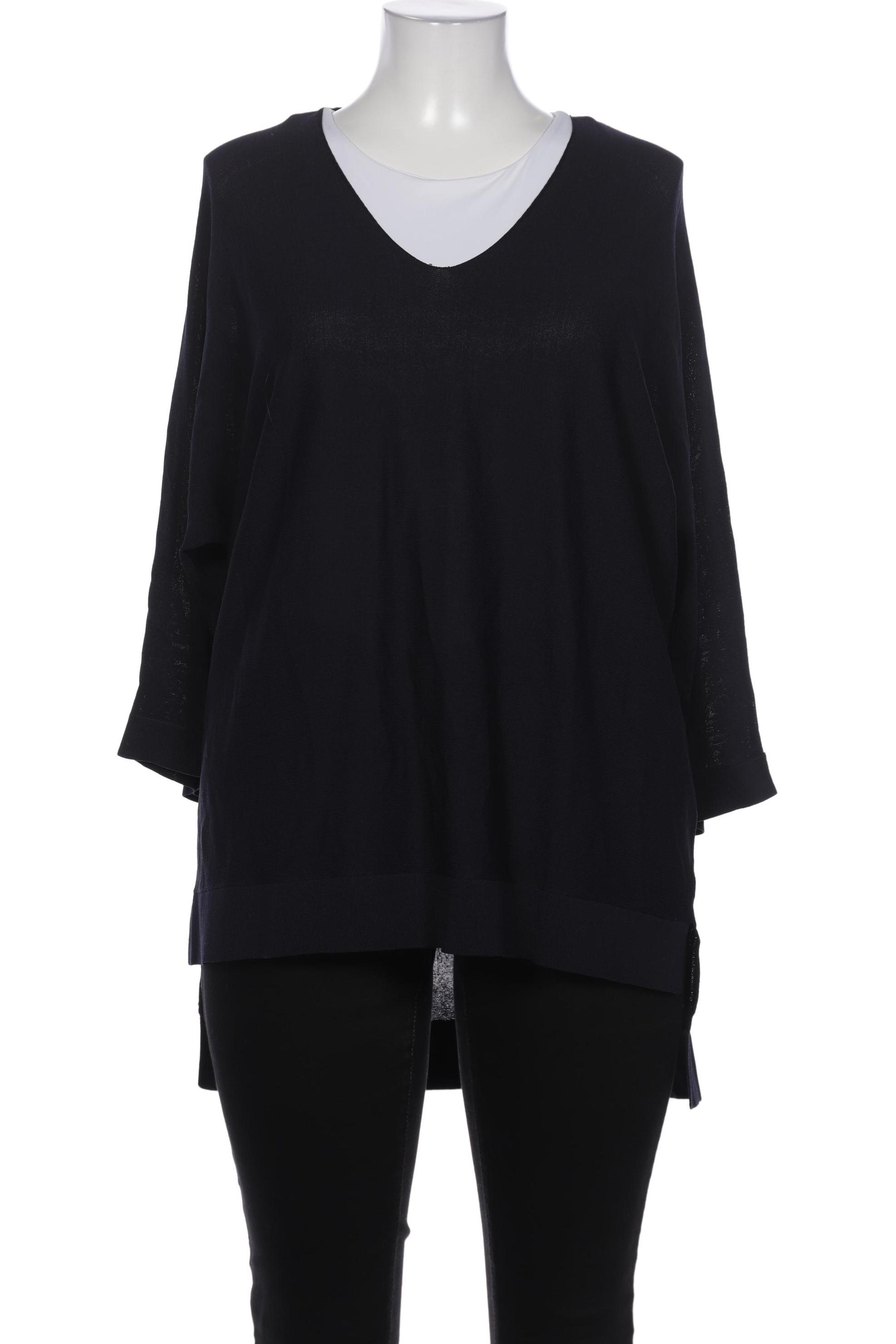 

Ulla Popken Damen Langarmshirt, marineblau, Gr. 46